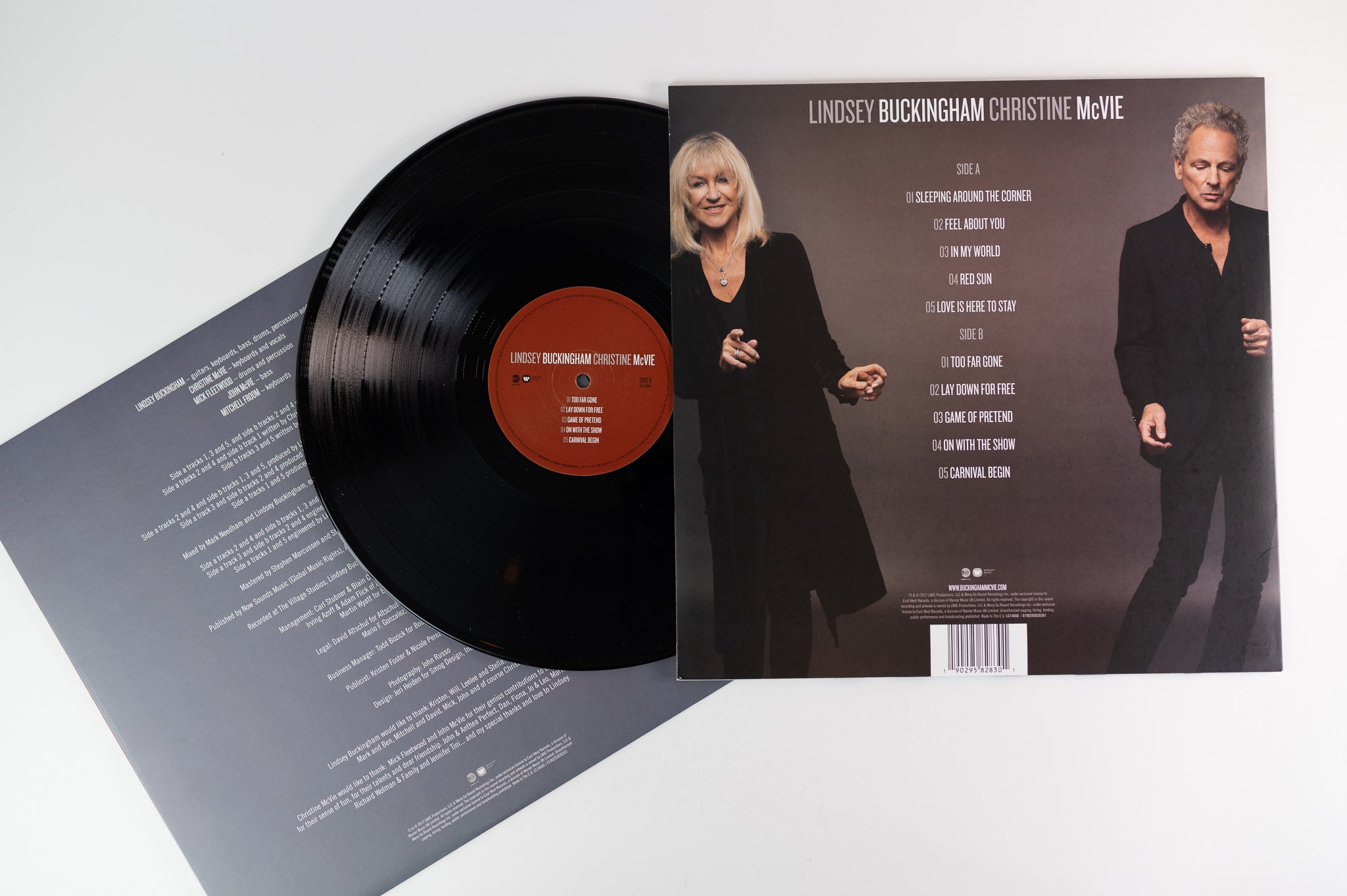 Lindsey Buckingham Christine McVie on Warner Music UK / EastWest