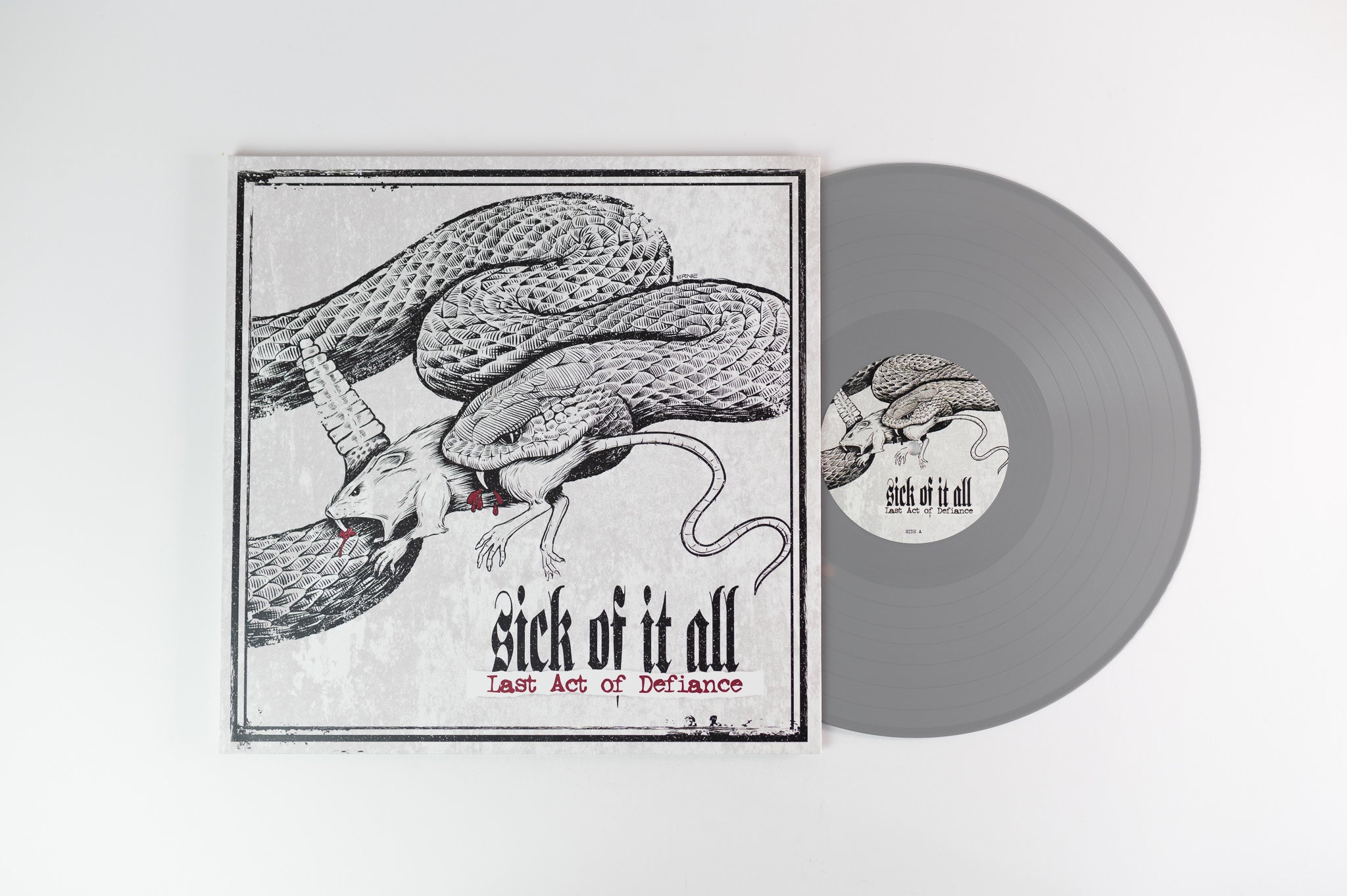 Sick Of It All - Last Act Of Defiance on Back On Black - Grey Vinyl
