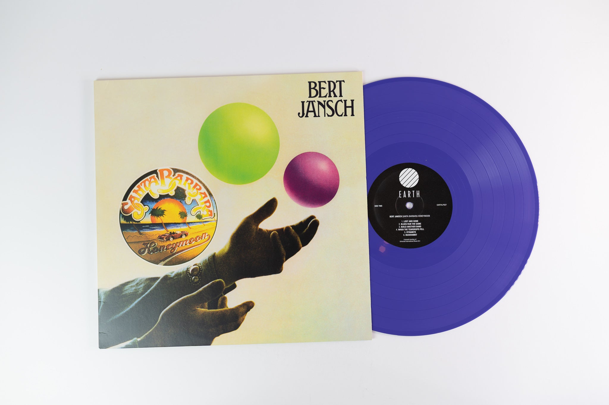 Bert Jansch - Santa Barbara Honeymoon on Earth - Purple Vinyl
