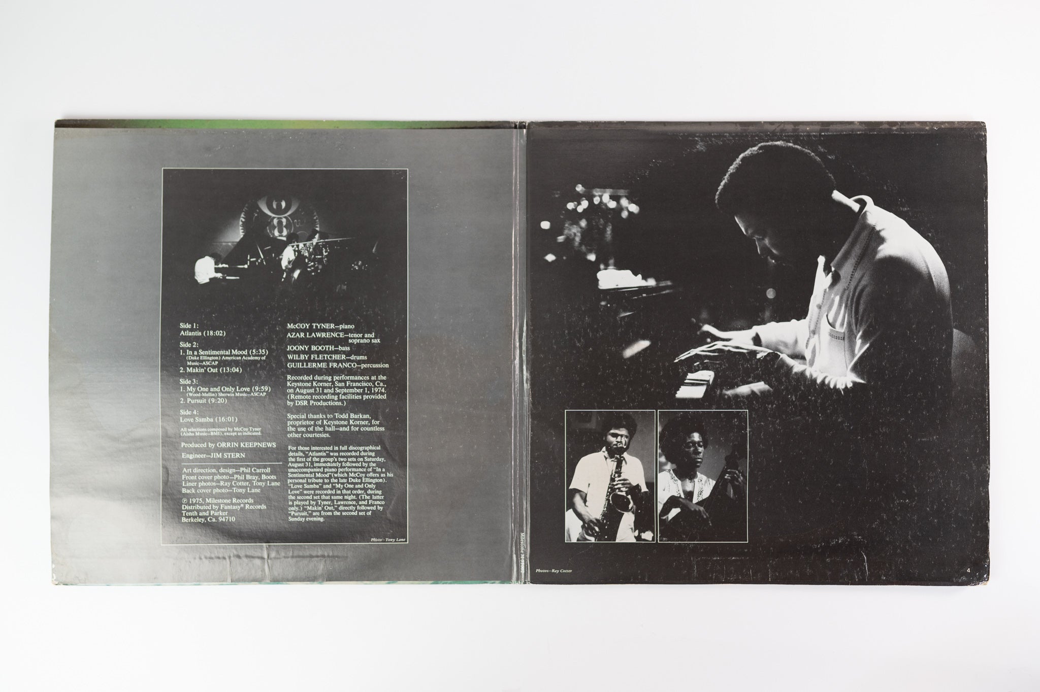 McCoy Tyner - Atlantis on Milestone