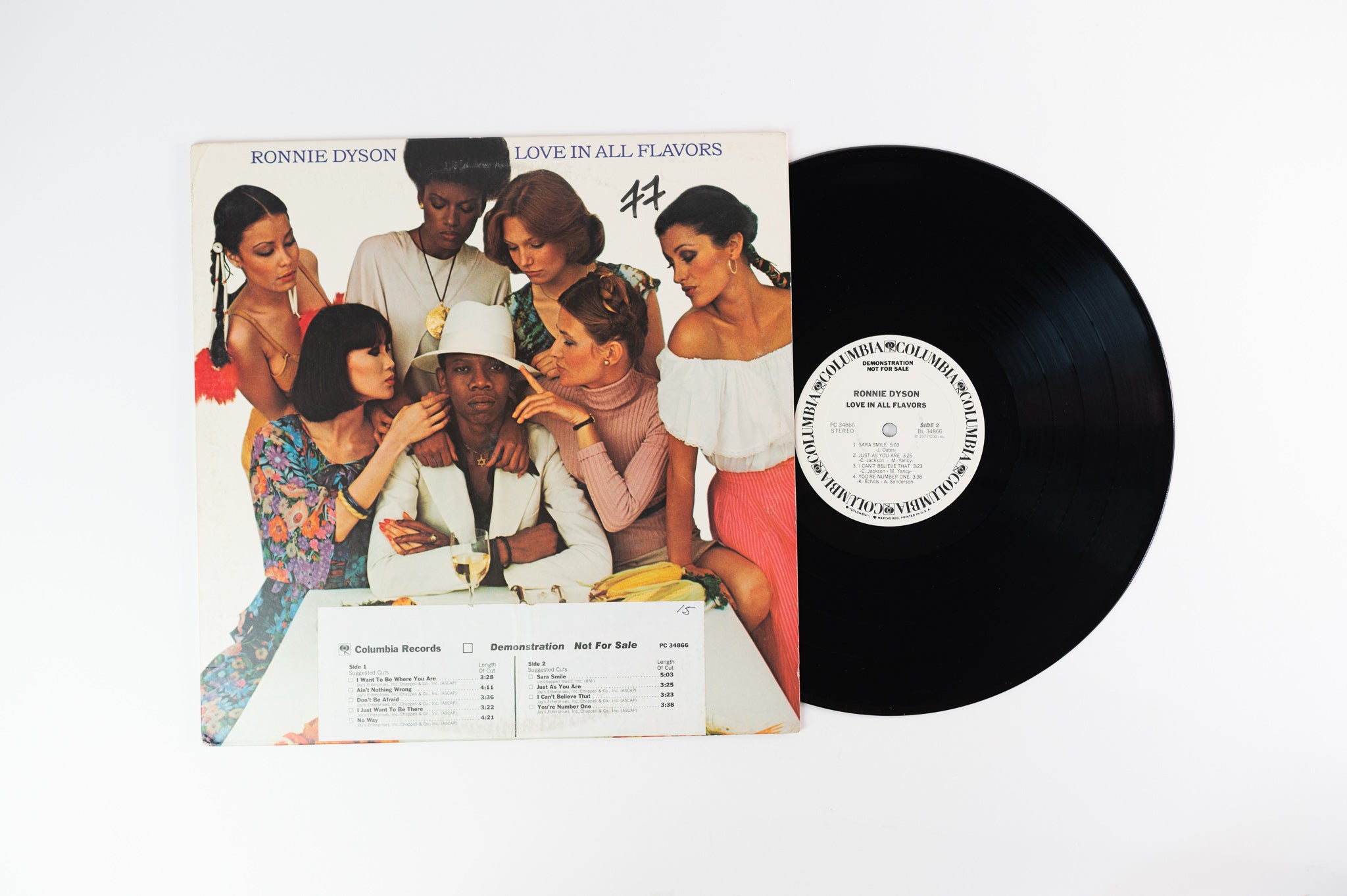 Ronnie Dyson - Love In All Flavors on Columbia Promo