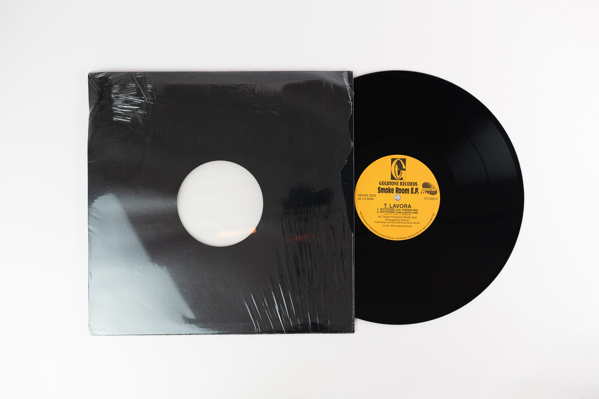 T.Lavora - Smoke Room E.P. on Goldtone 12"
