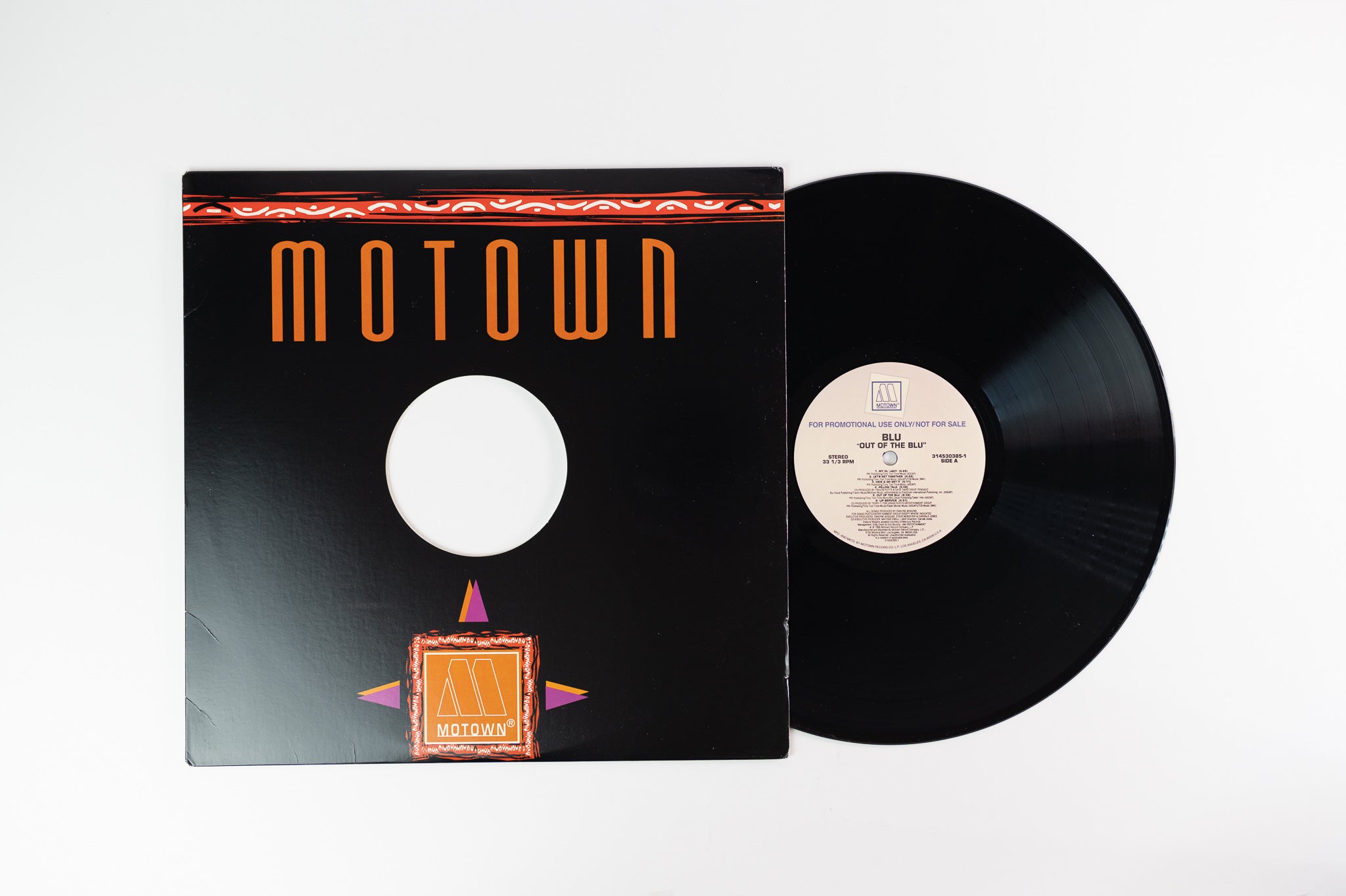 Blu - Out Of The Blu on Motown Promo