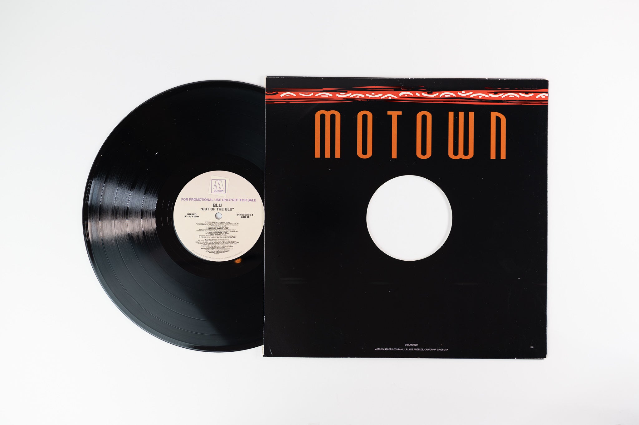 Blu - Out Of The Blu on Motown Promo