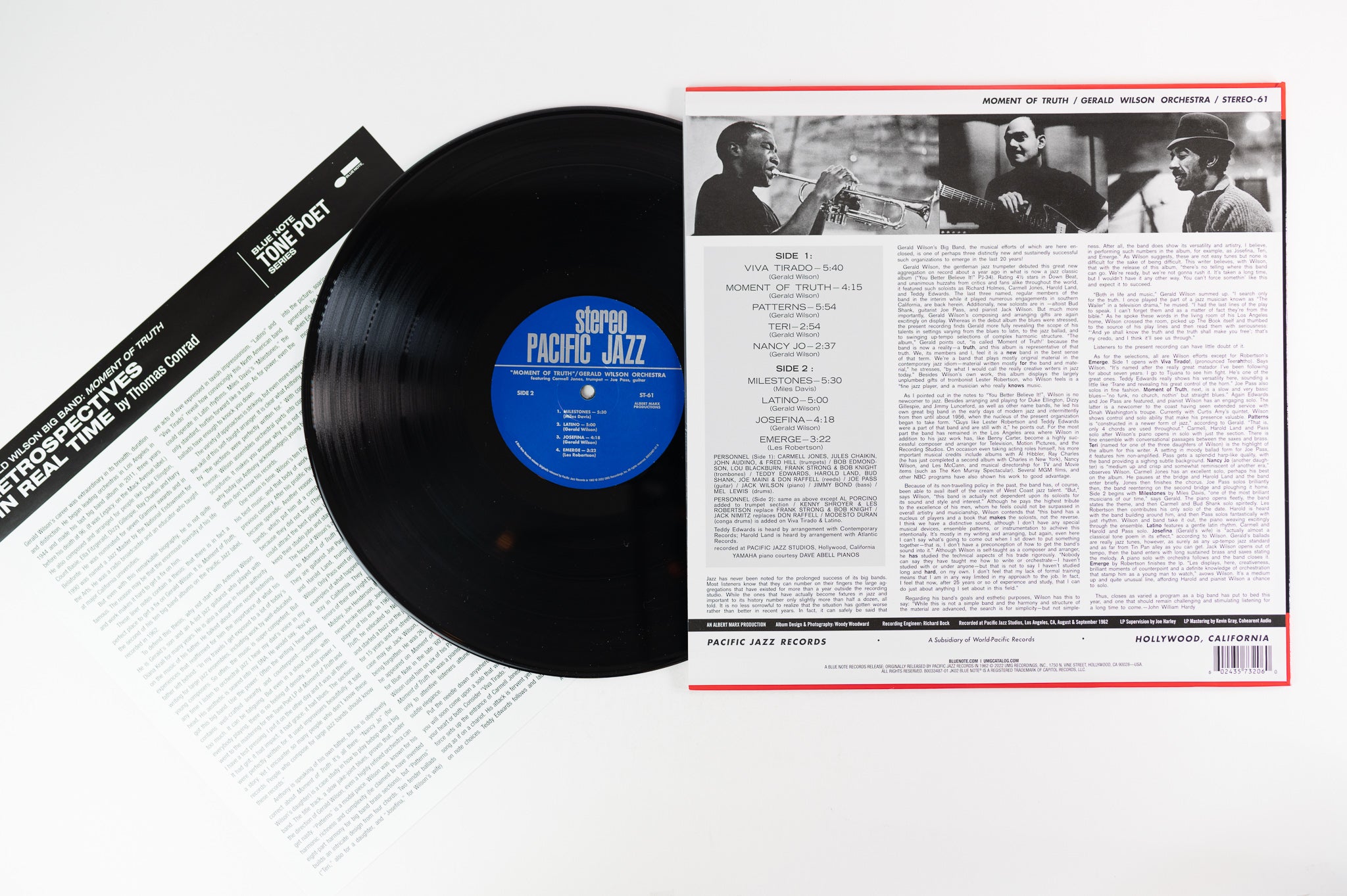 Gerald Wilson Orchestra - Moment Of Truth on Pacific Jazz Tone Poet Series Reissue