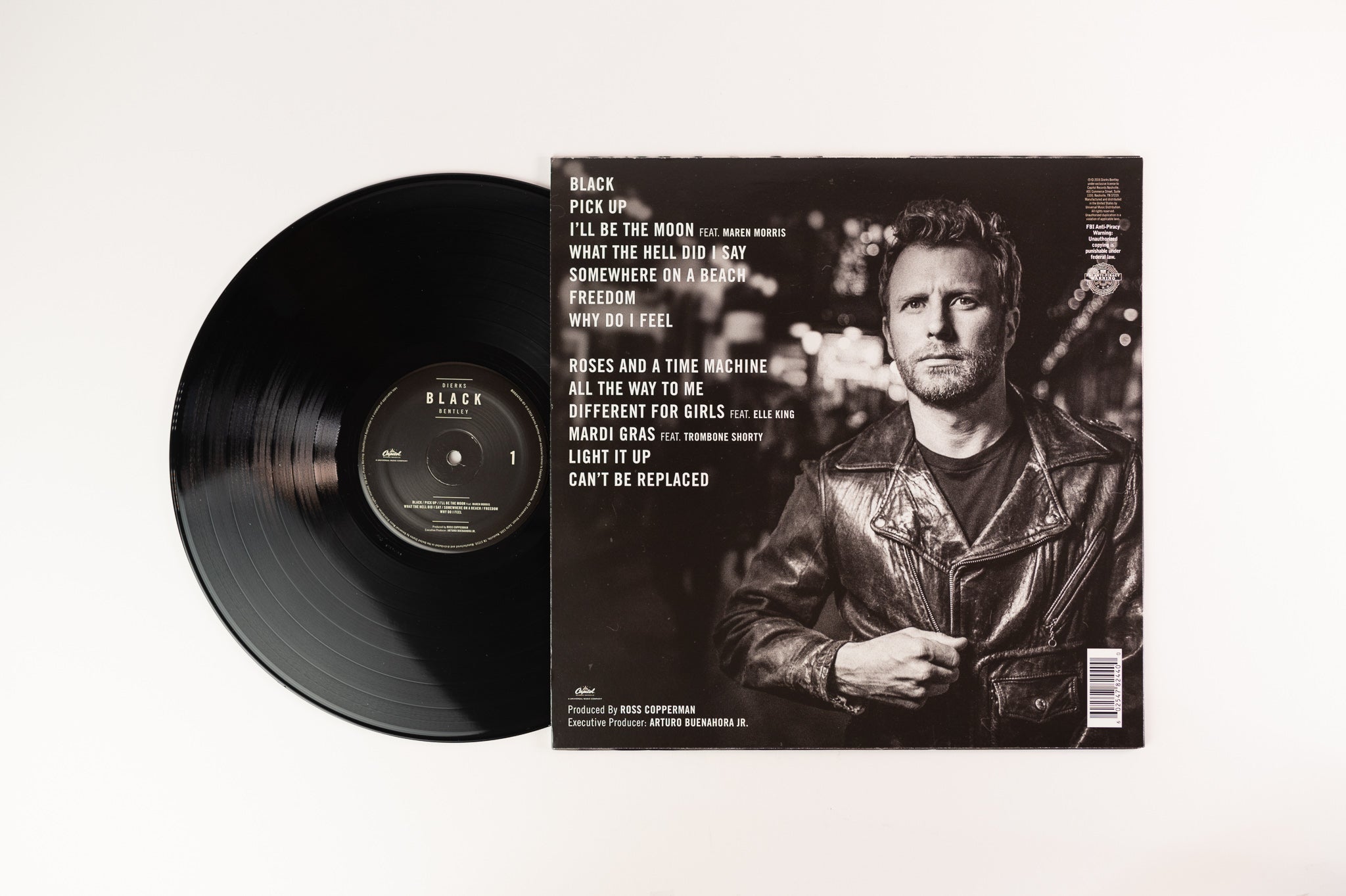 Dierks Bentley - Black on Capitol Records Nashville