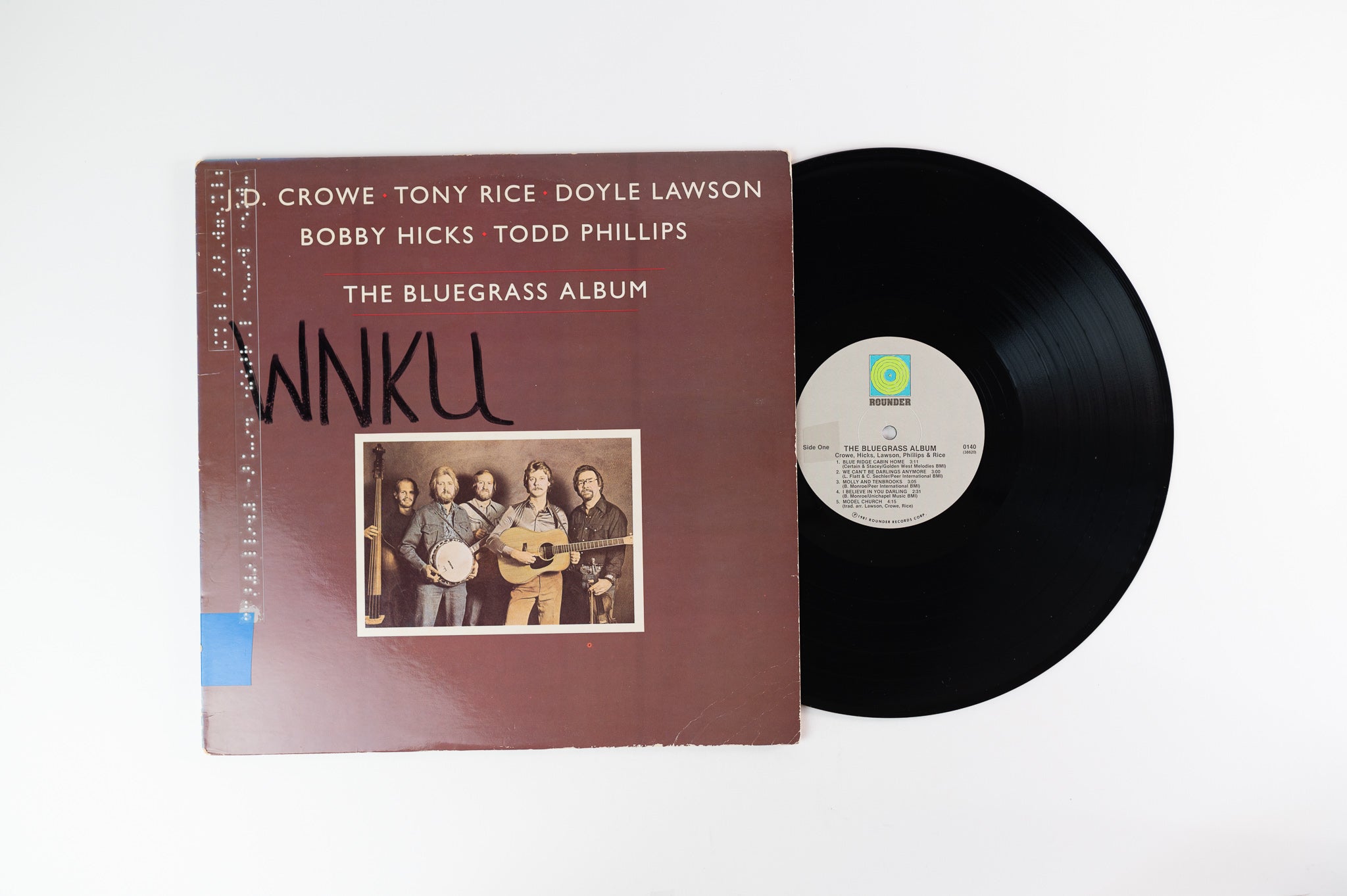 J.D. Crowe Tony Rice & Various - The Bluegrass Album on Rounder