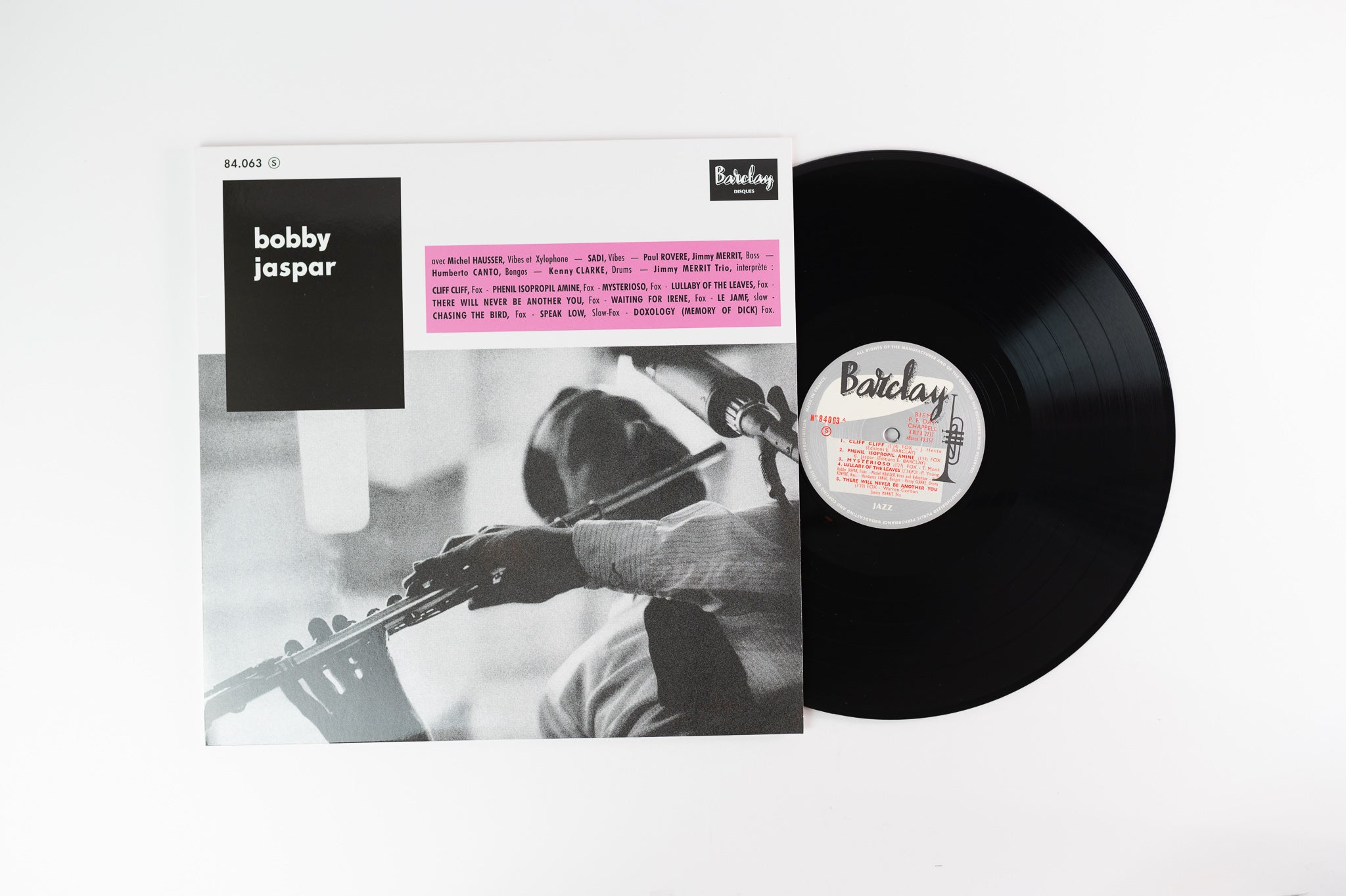 Bobby Jaspar - Bobby Jaspar on Sam Barclay Limited 180 Gram Reissue