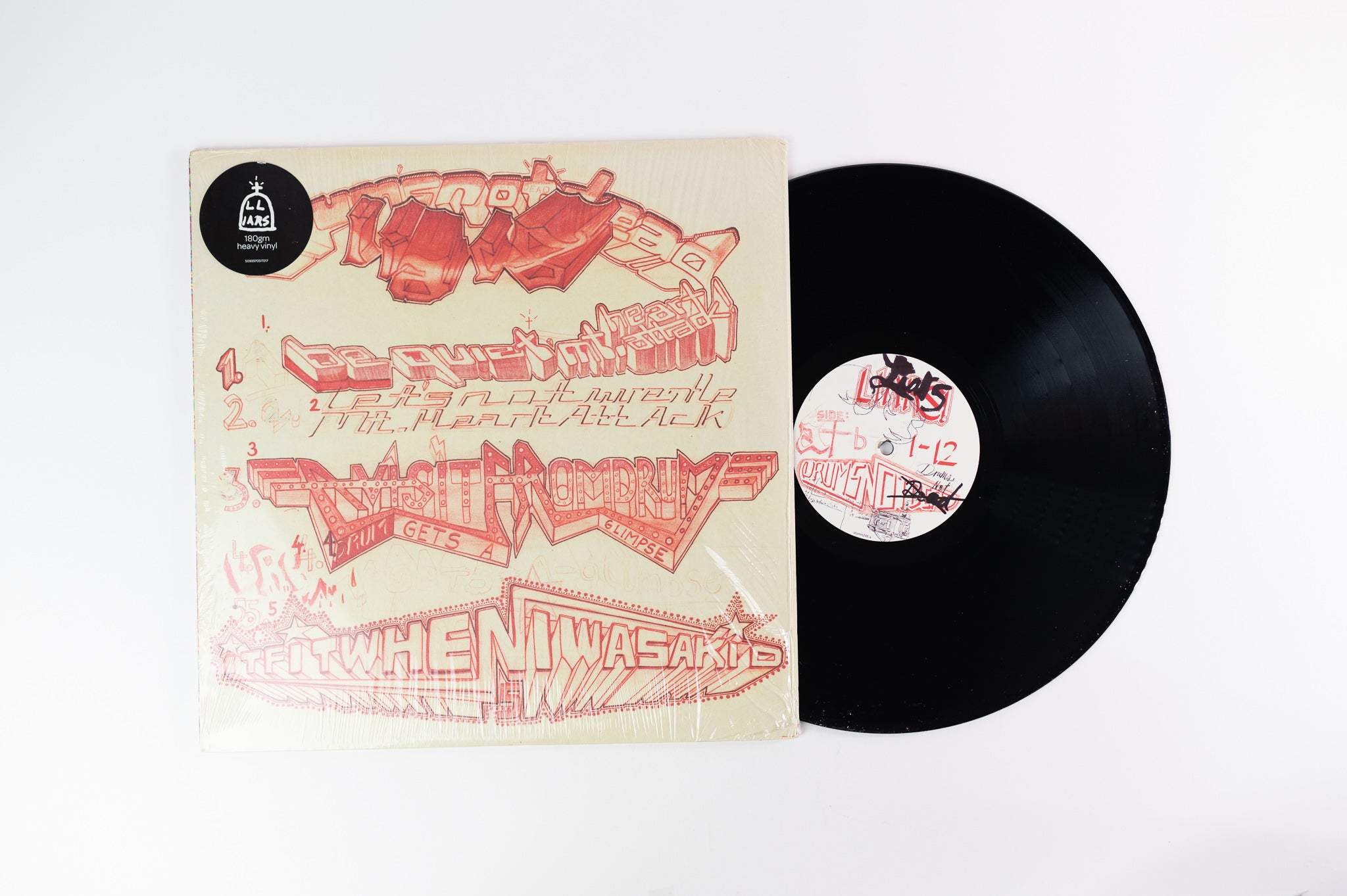Liars - Drum's Not Dead on Mute 180 Gram Reissue