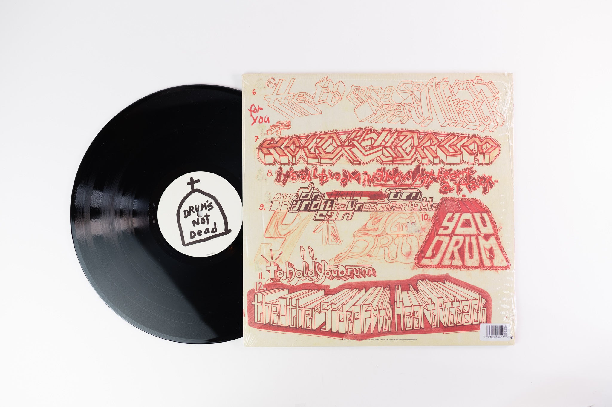 Liars - Drum's Not Dead on Mute 180 Gram Reissue