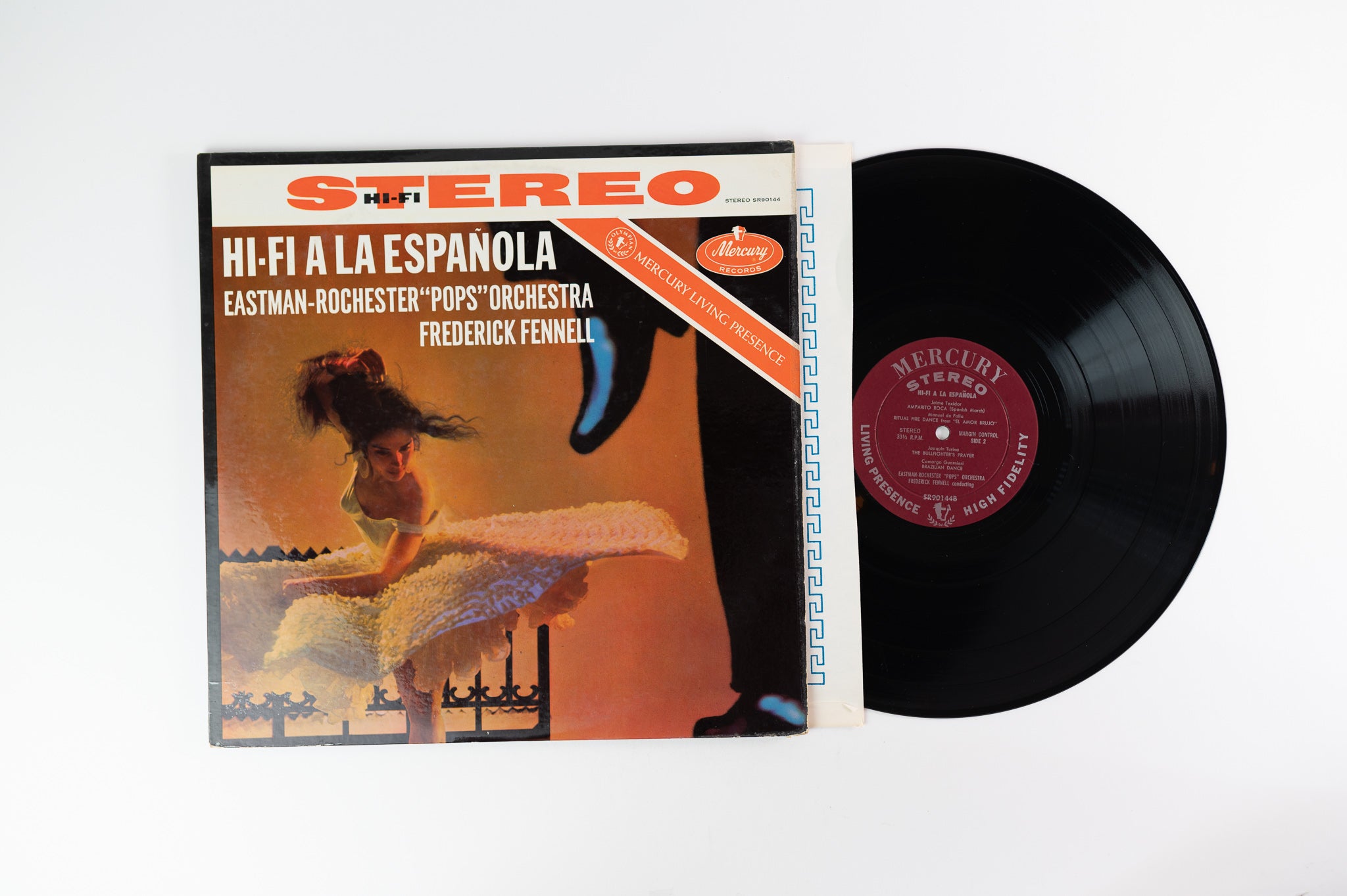 Frederick Fennell & Eastman Rochester Pops - Hi-Fi A La Espaňola on Mercury SR90144 Living Presence Stereo First Pressing