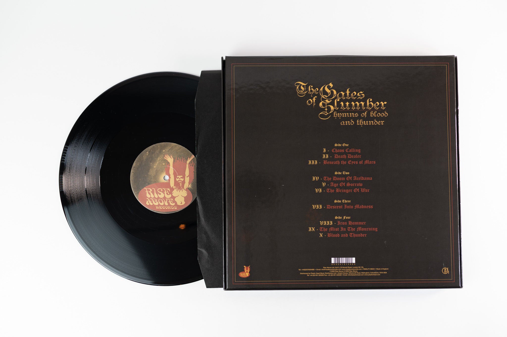 The Gates Of Slumber - Hymns Of Blood And Thunder on Rise Above Records Box Set