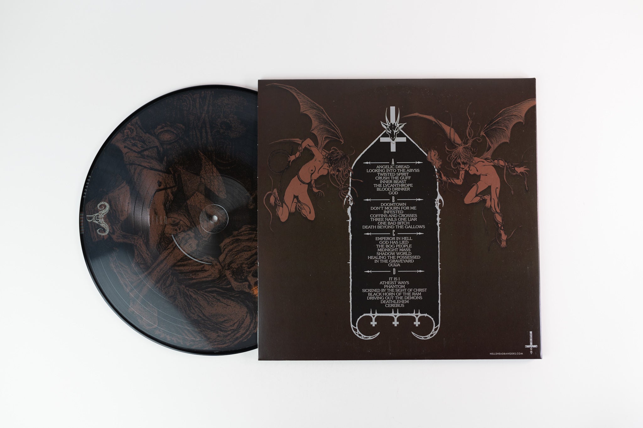 NunSlaughter - Angelic Dread on Hells Headbangers - Picture Disc