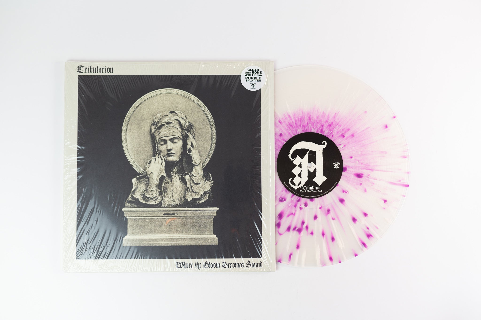 Tribulation - Where The Gloom Becomes Sound on Metal Blade Records - Clear w/ Bone White & Purple Splatter Colored Vinyl