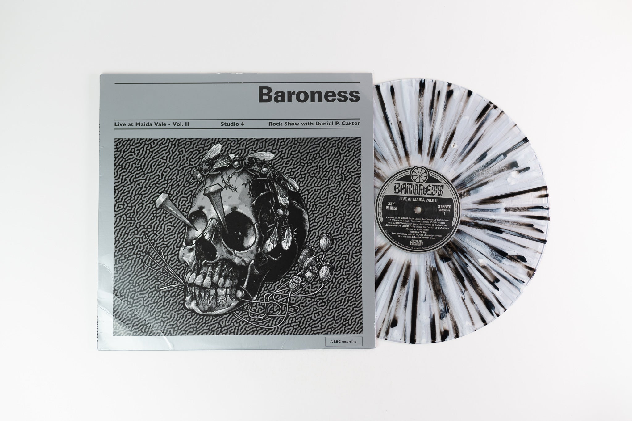 Baroness Live At Maida Vale BBC - Vol II on Abraxan Hymns - Clear w/ Black Splatter Vinyl