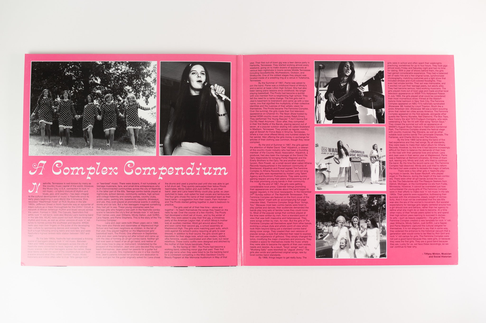 The Feminine Complex - Livin Love on Modern Harmonic - Pink Vinyl