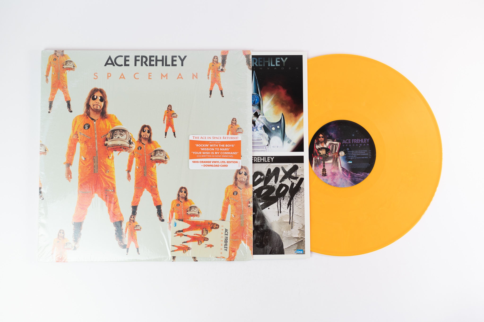 Ace Frehley - Spaceman on eOne - Orange Vinyl