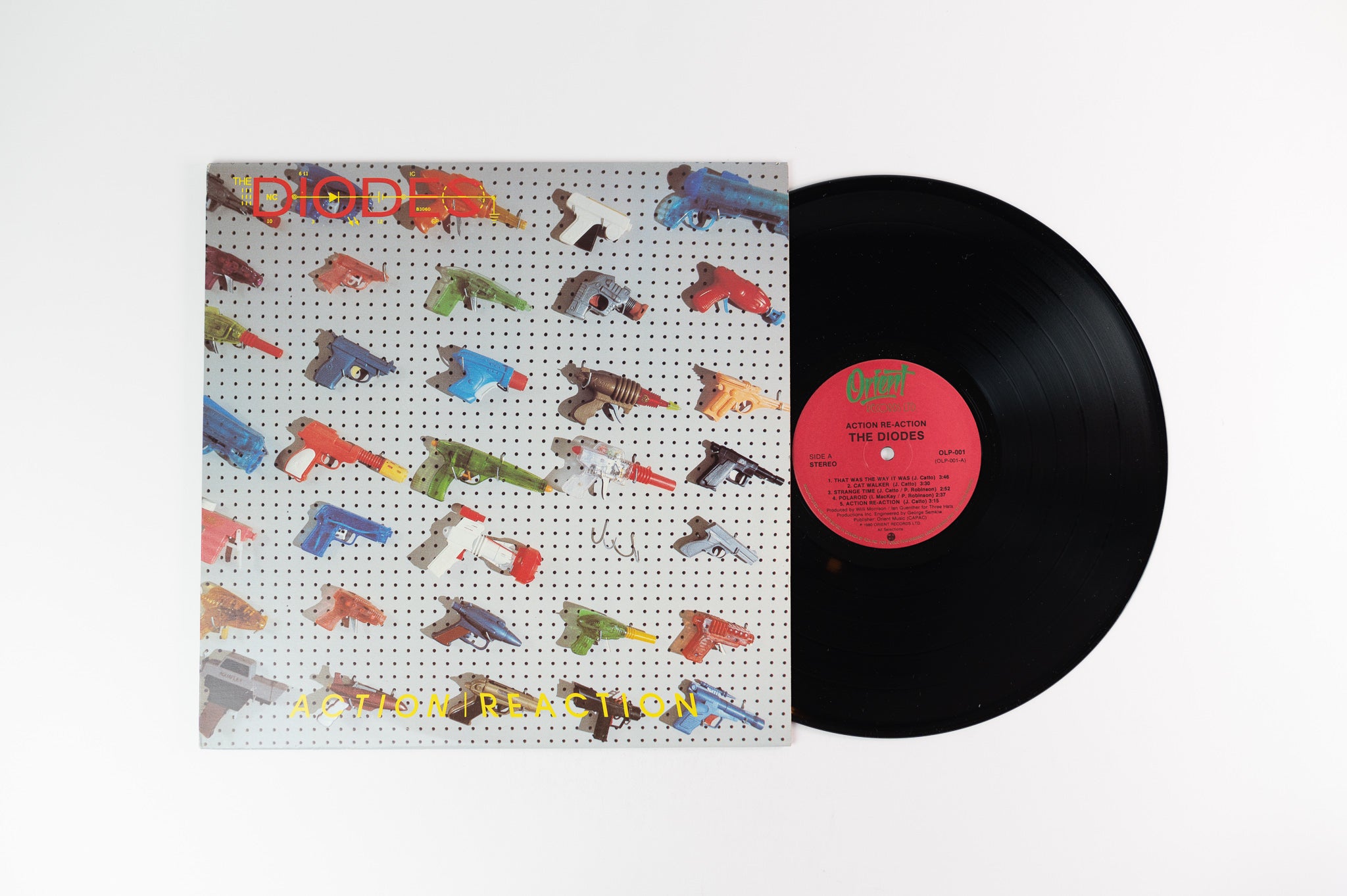 The Diodes - Action Re-Action on Orient Records Ltd.