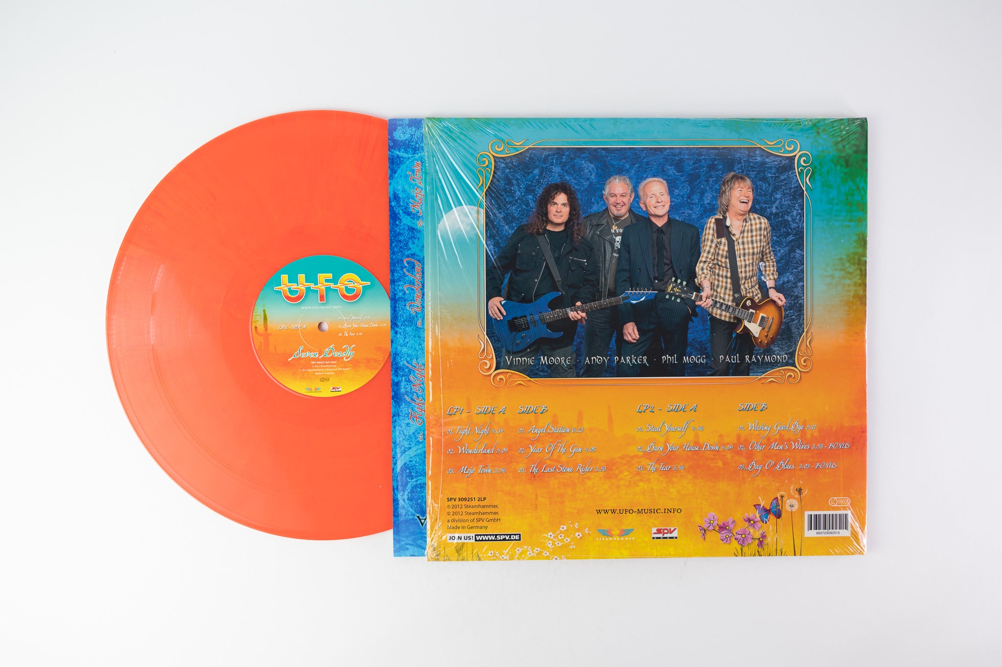 UFO - Seven Deadly on Steamhammer Limited Orange German Pressing