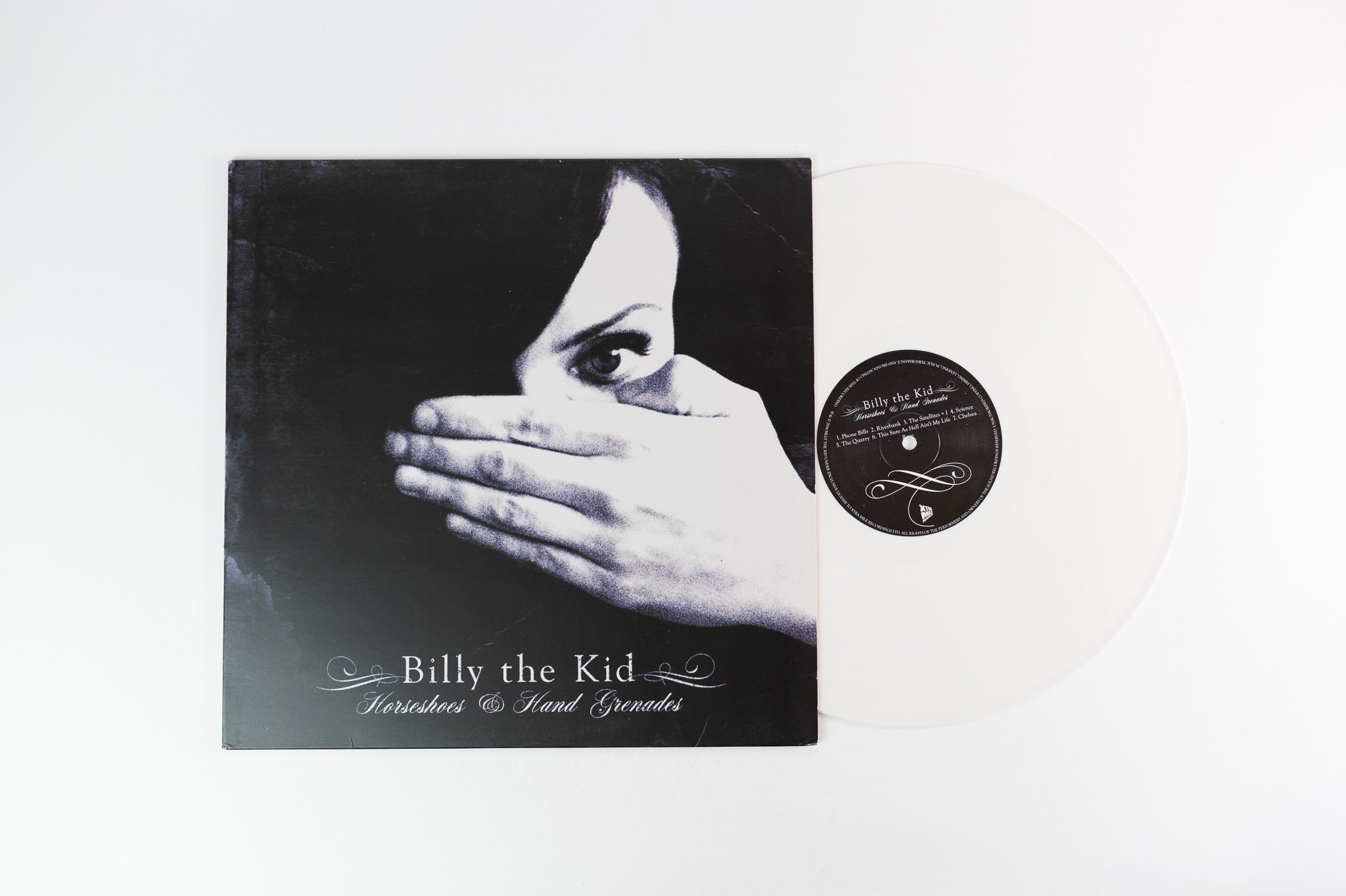 Billy The Kid - Horseshoes & Hand Grenades on Xtra Mile Recordings - White Vinyl