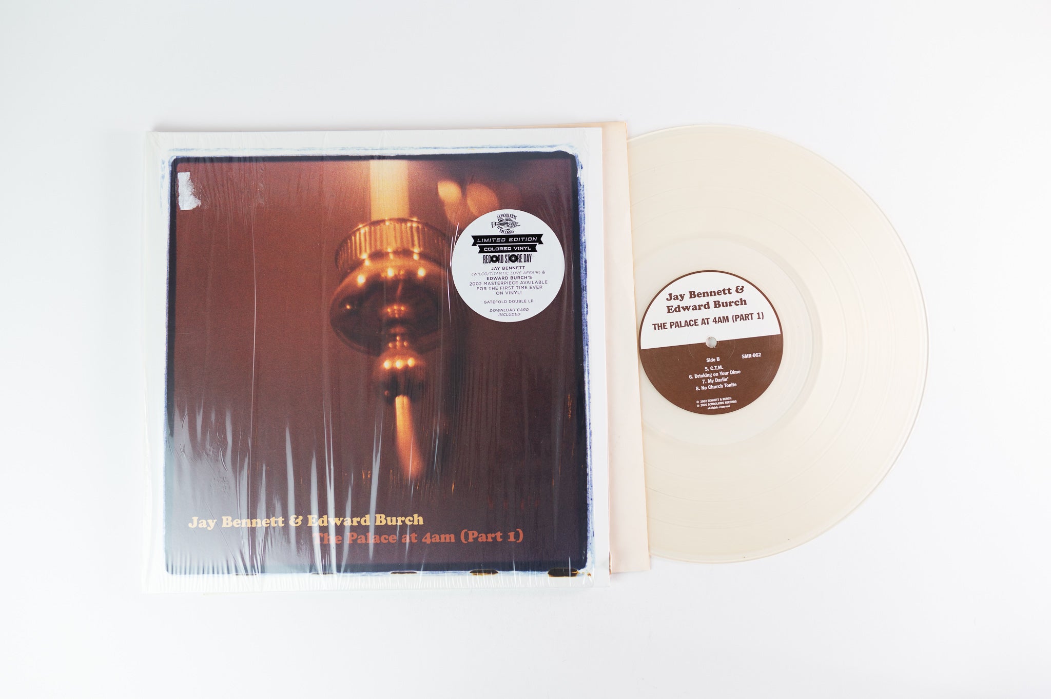 Jay Bennett - The Palace At 4AM (Part 1) on Schoolkids Records - Clear Vinyl