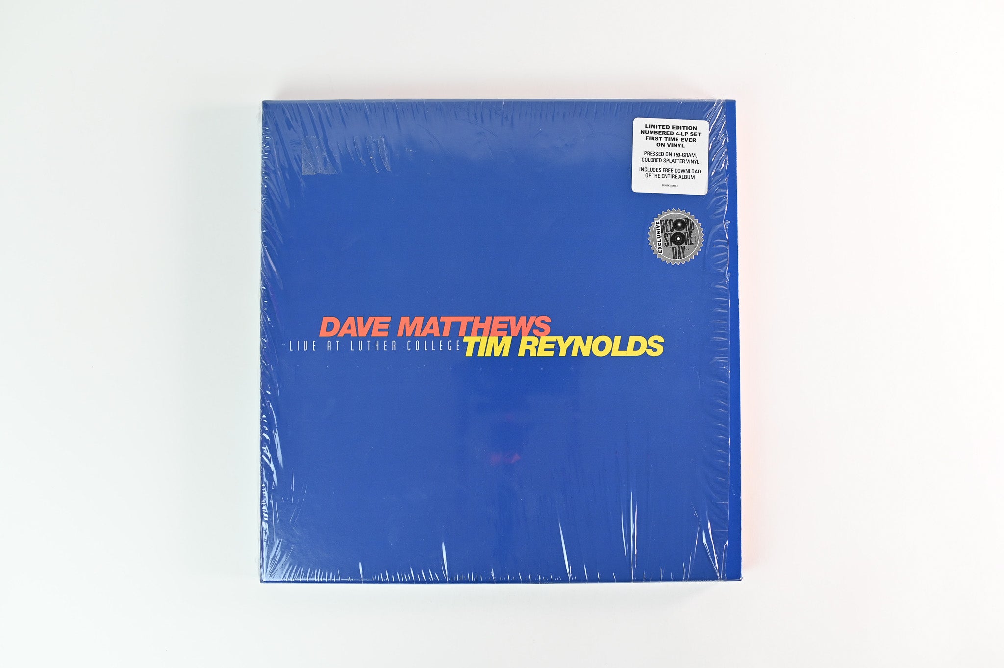 Dave Matthews & Tim Reynolds - Live At Luther College on Bama Rags Ltd RSD Splatter Reissue