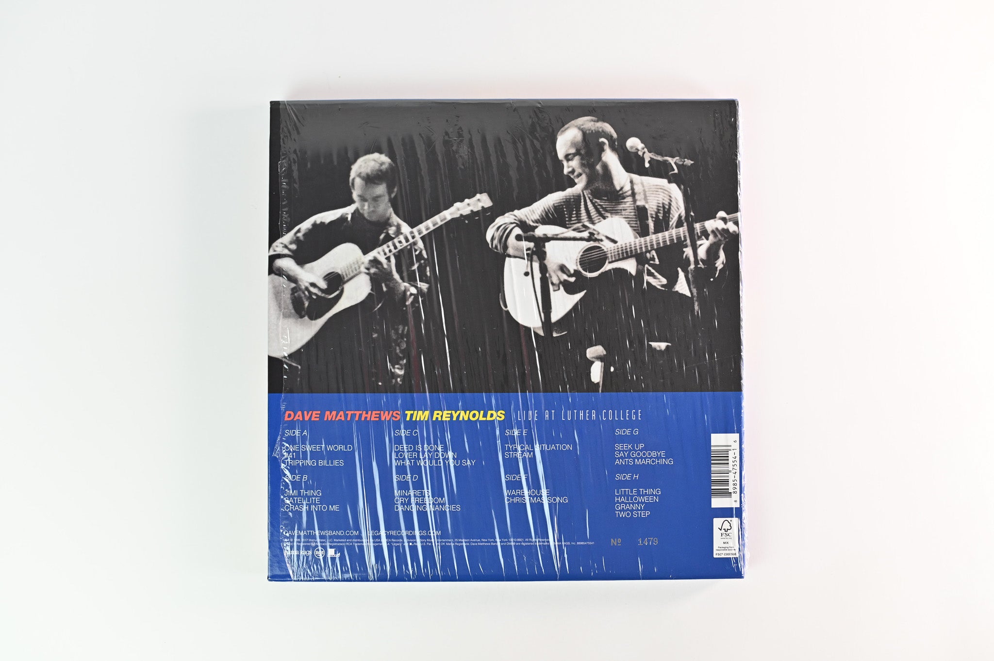 Dave Matthews & Tim Reynolds - Live At Luther College on Bama Rags Ltd RSD Splatter Reissue