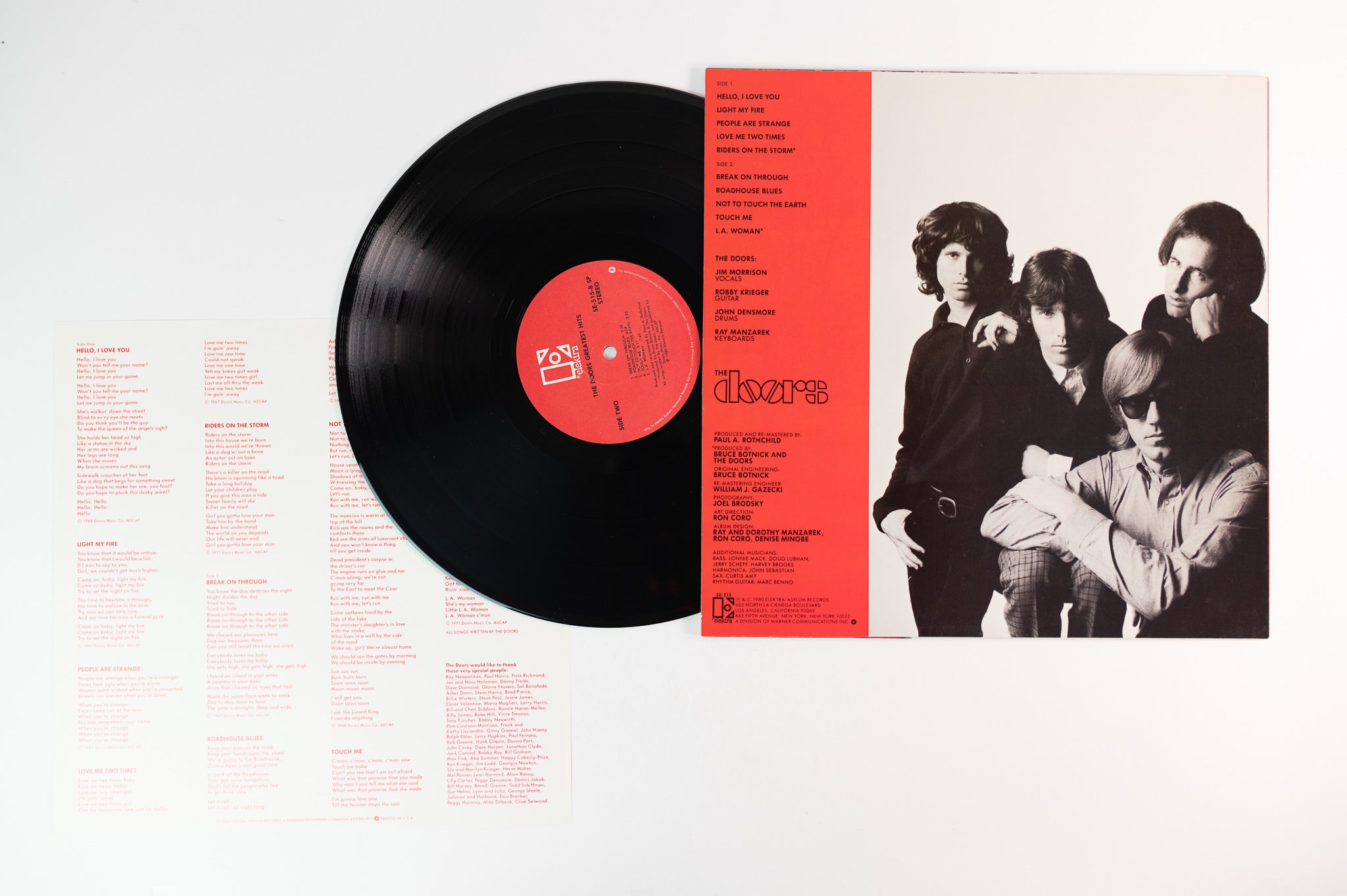 The Doors - Greatest Hits on Elektra