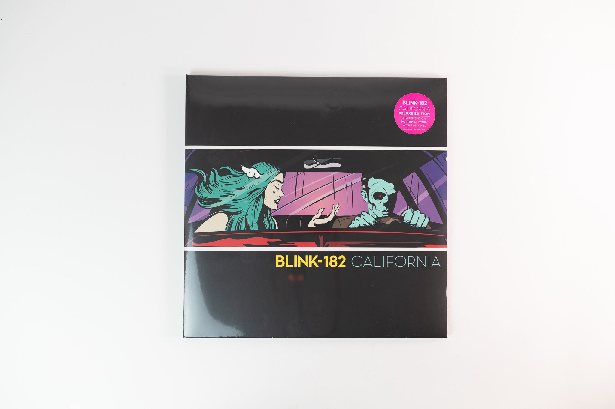 Blink-182 - California on BMG - Deluxe Edition Pink Vinyl w/ slipmat