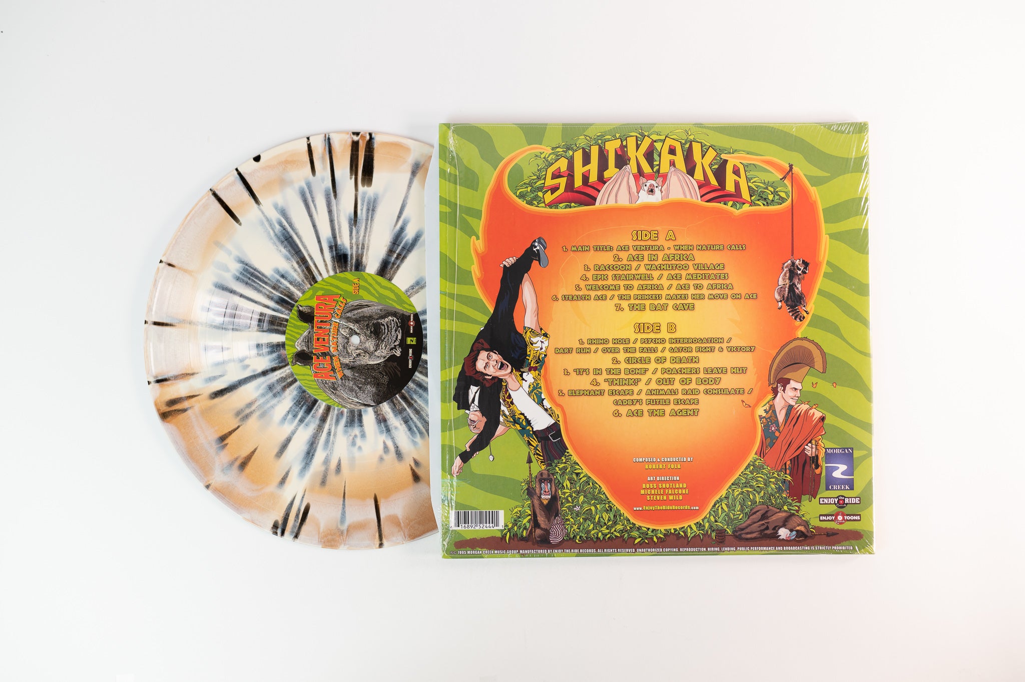 Various - Ace Ventura: When Nature Calls  (Original Soundtrack) on Enjoy The Ride Records - "Guano Bowl" Colored Vinyl