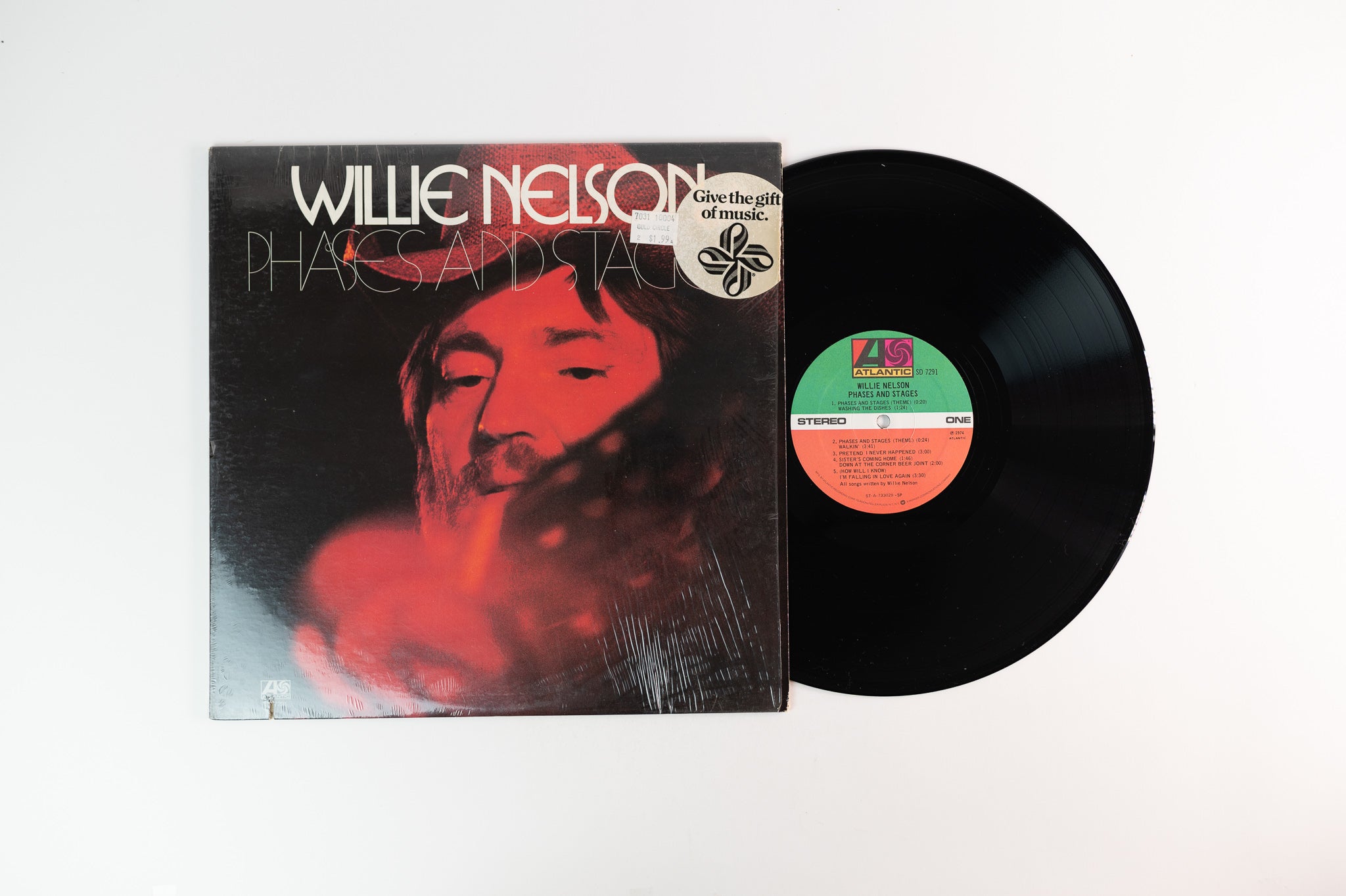 Willie Nelson - Phases And Stages on Atlantic