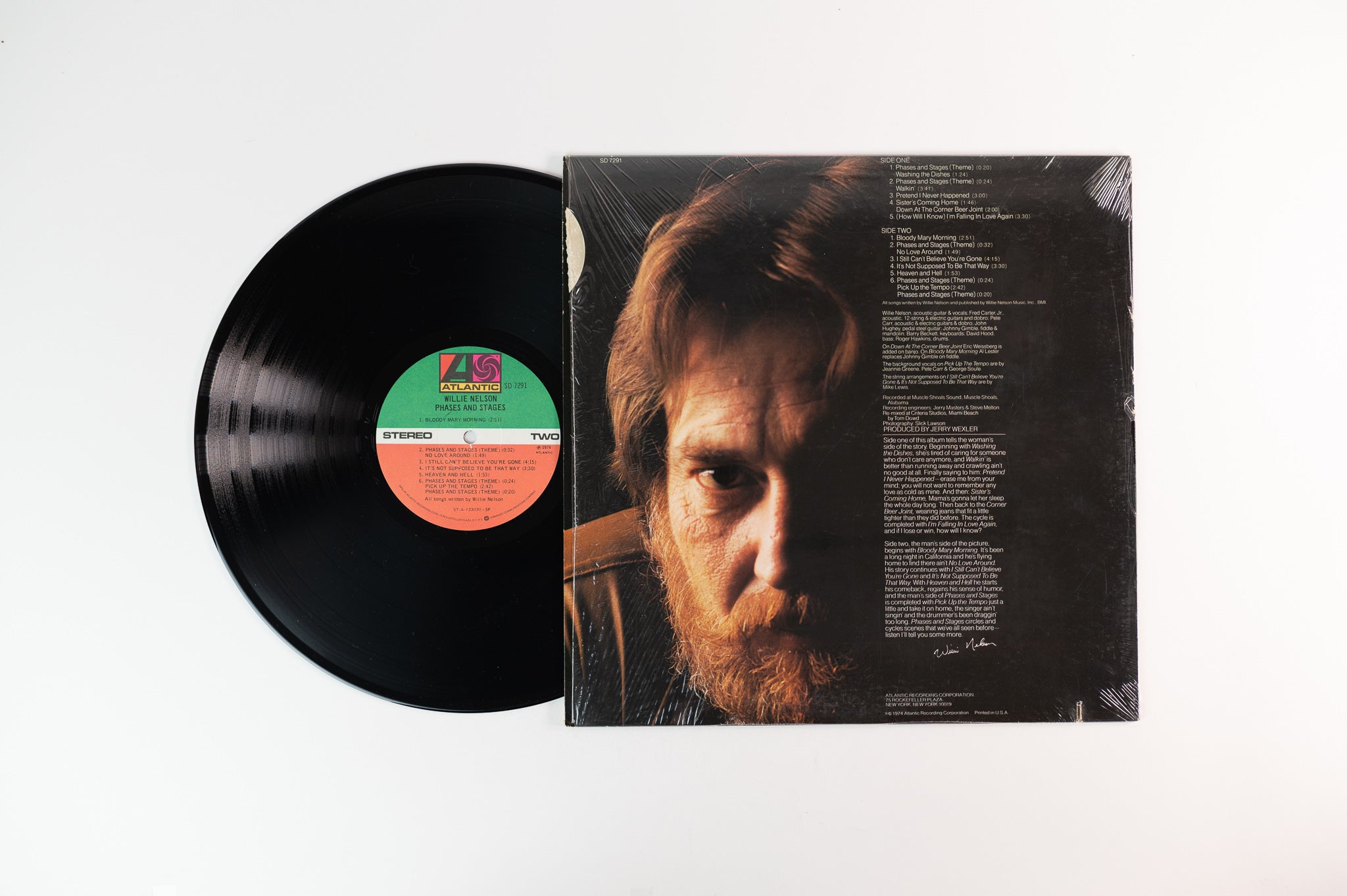 Willie Nelson - Phases And Stages on Atlantic