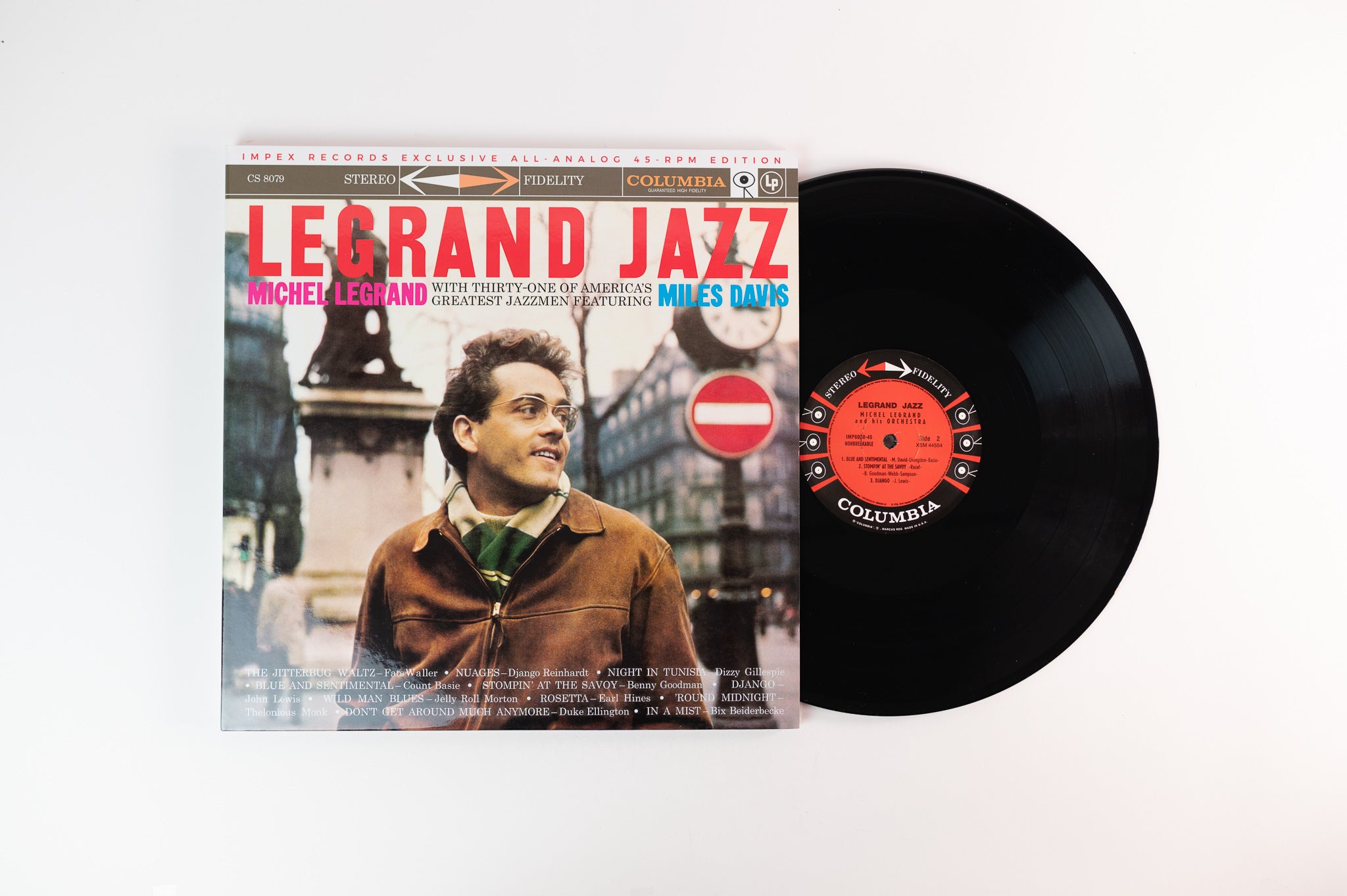 Michel Legrand - Legrand Jazz on Impex Numbered Reissue 45 RPM