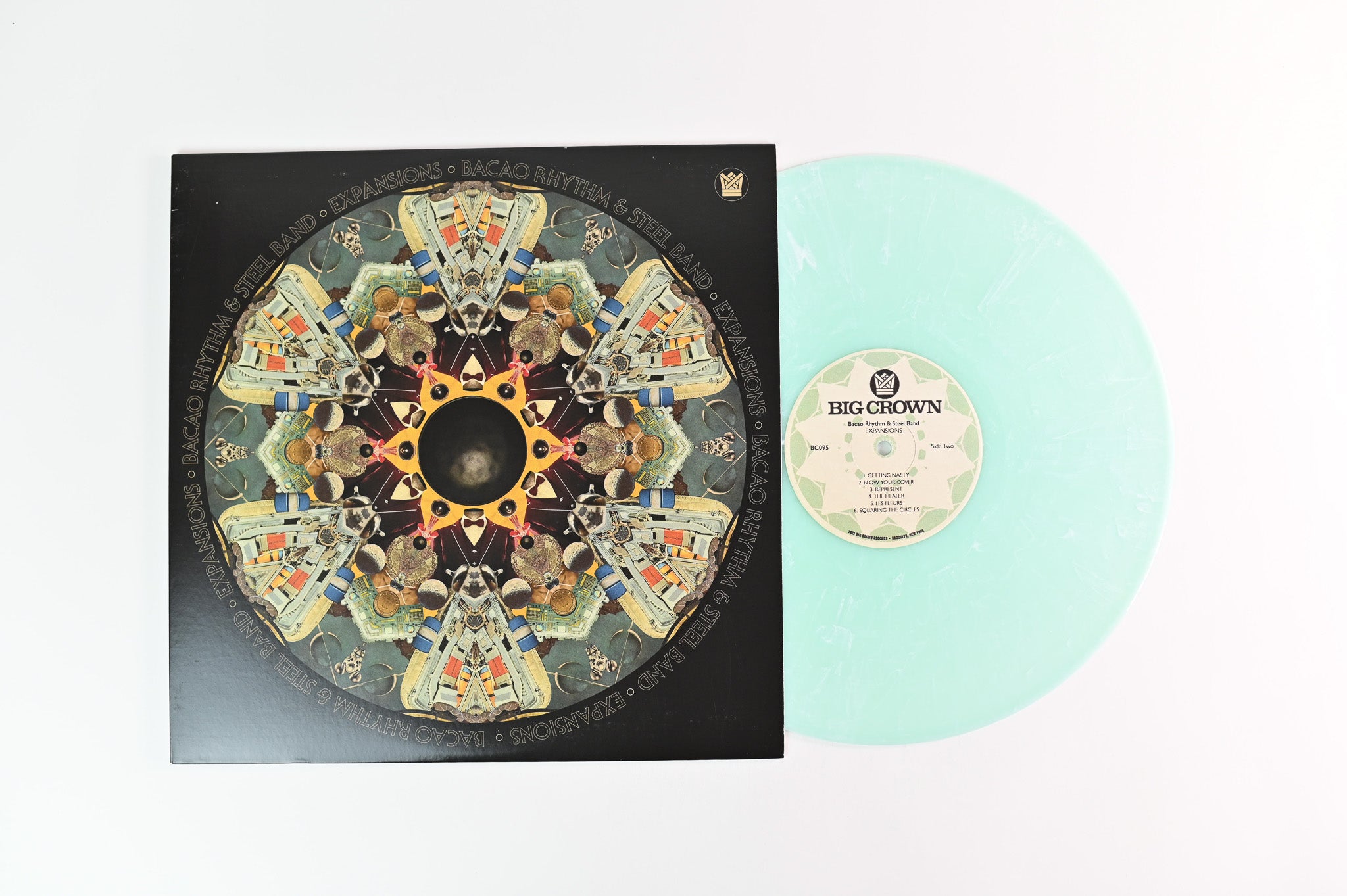 The Bacao Rhythm & Steel Band - Expansions on Big Crown Blue Lagoon Vinyl