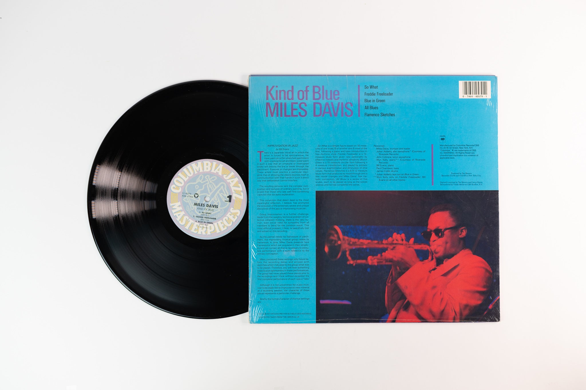 Miles Davis - Kind Of Blue on Columbia Jazz Masterpieces