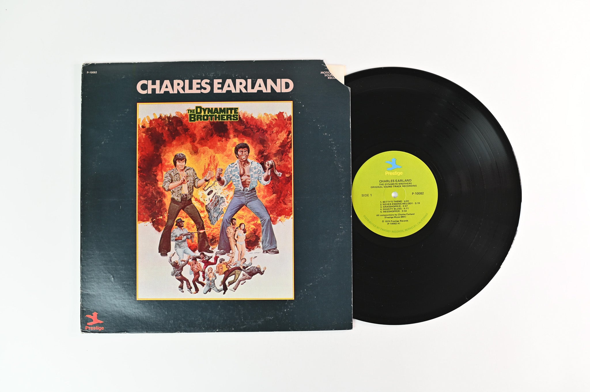 Charles Earland - The Dynamite Brothers (Original Soundtrack) on Prestige