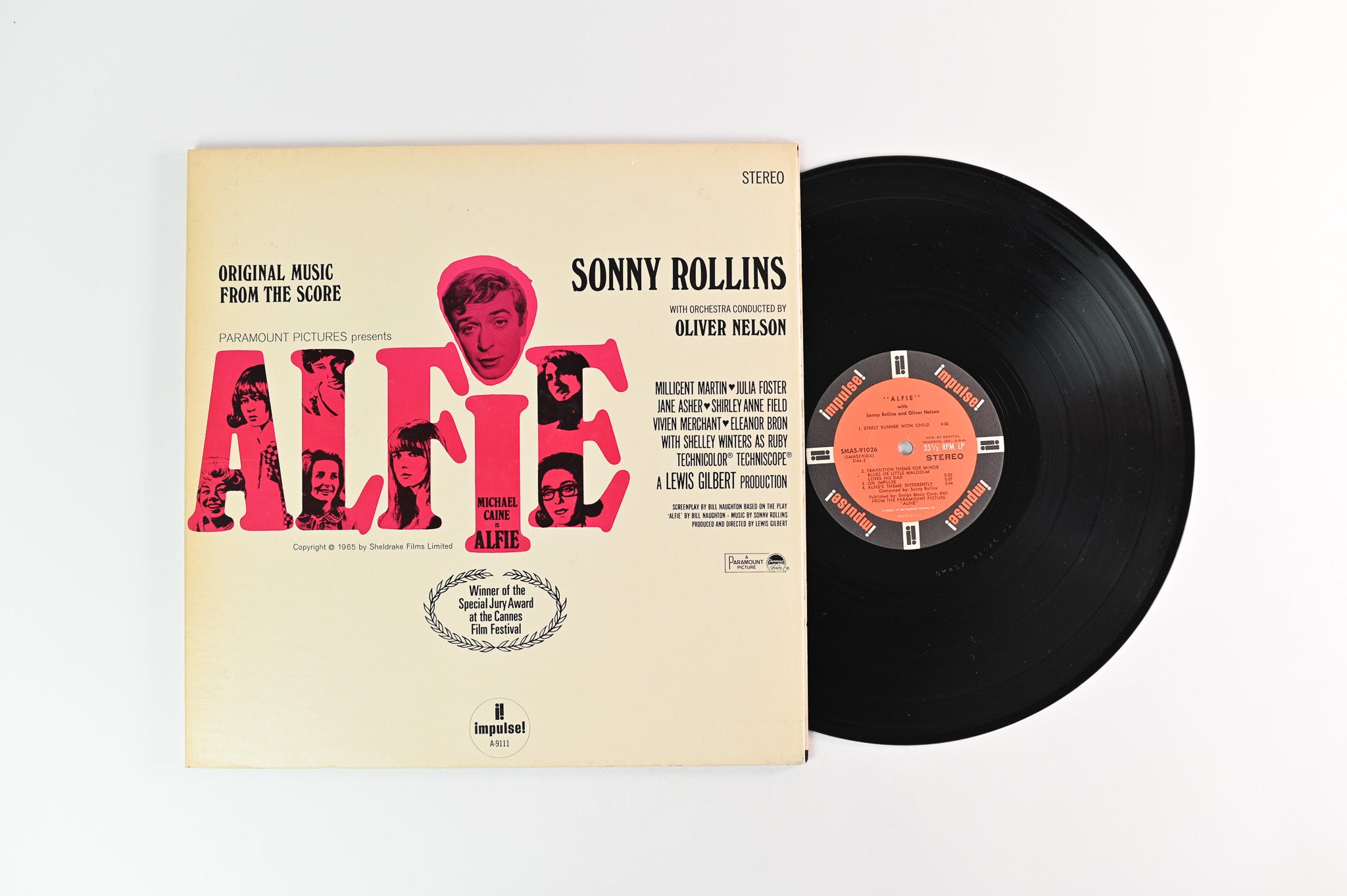 Sonny Rollins - Original Music From The Score "Alfie" on Impulse Stereo