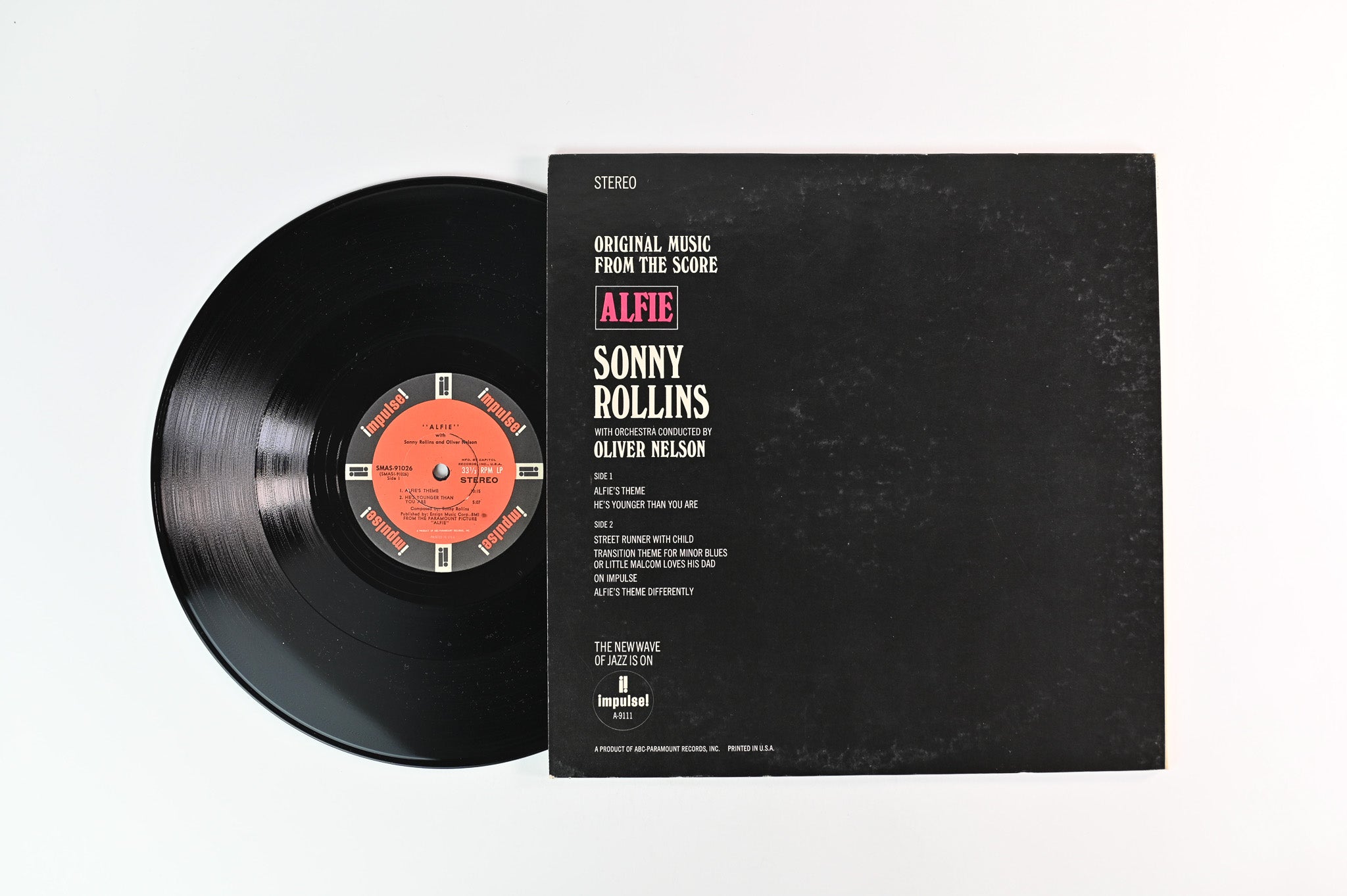 Sonny Rollins - Original Music From The Score "Alfie" on Impulse Stereo