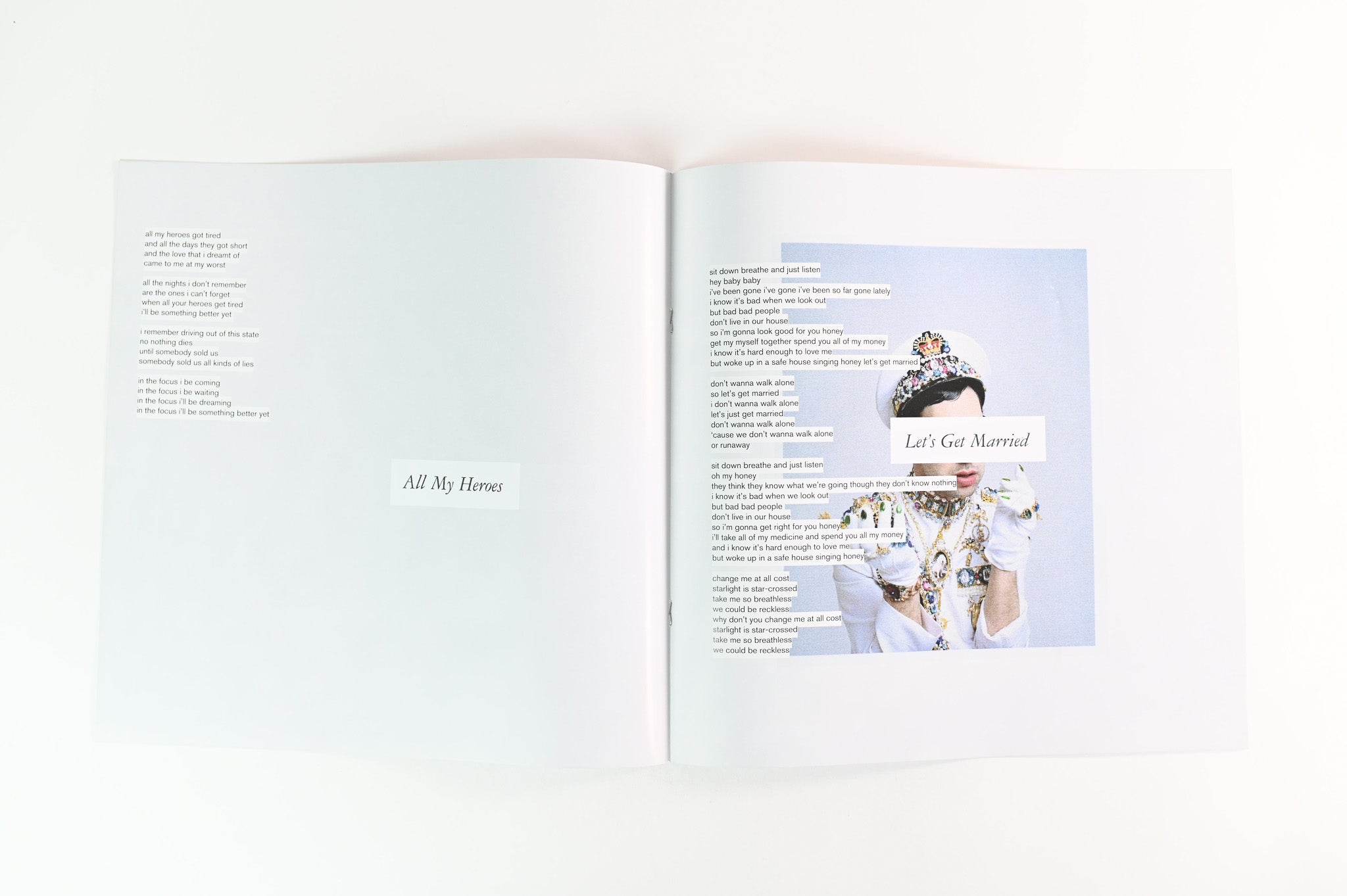 Bleachers - Gone Now on RCA Limited White With Red Marble