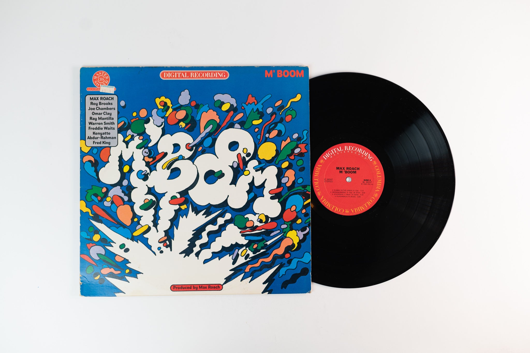 Max Roach - M'Boom on Columbia CBS Mastersound Digital Recording