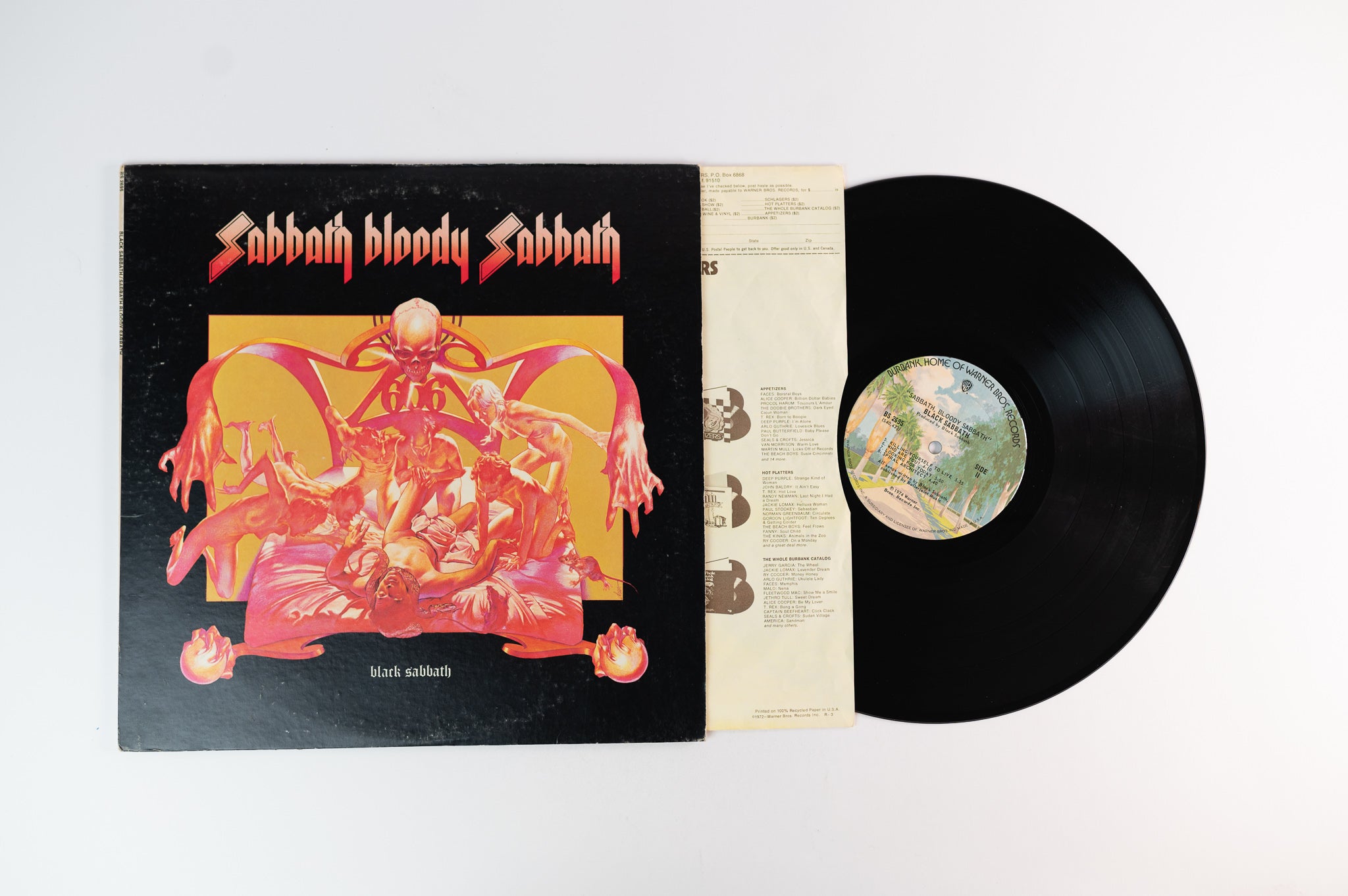 Black Sabbath - Sabbath, Bloody Sabbath on Warner Bros