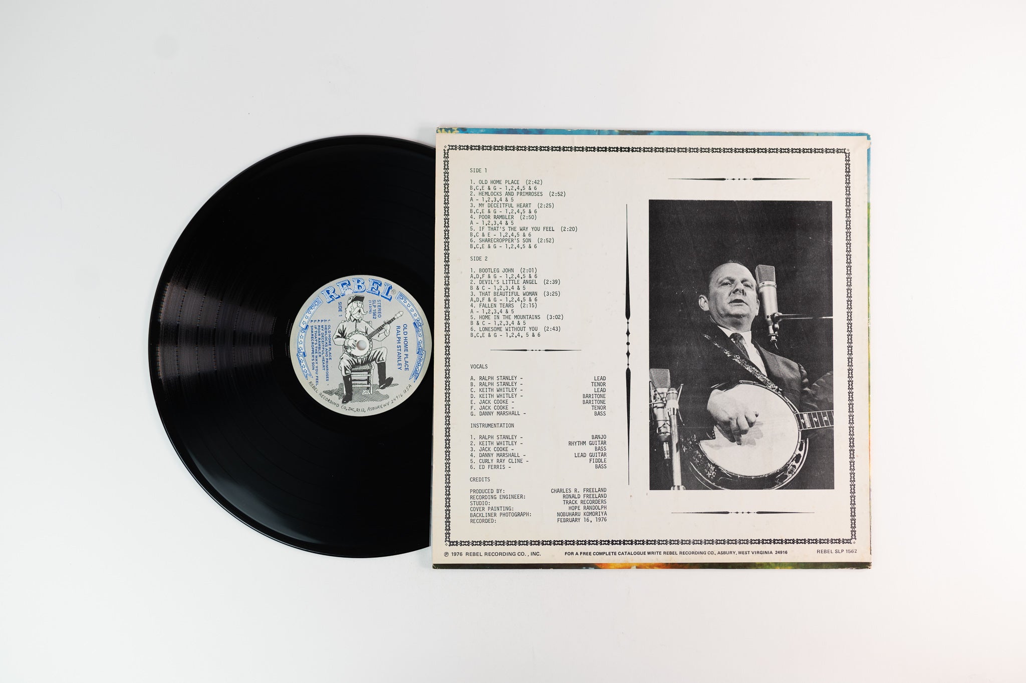 Ralph Stanley - Old Home Place on Rebel