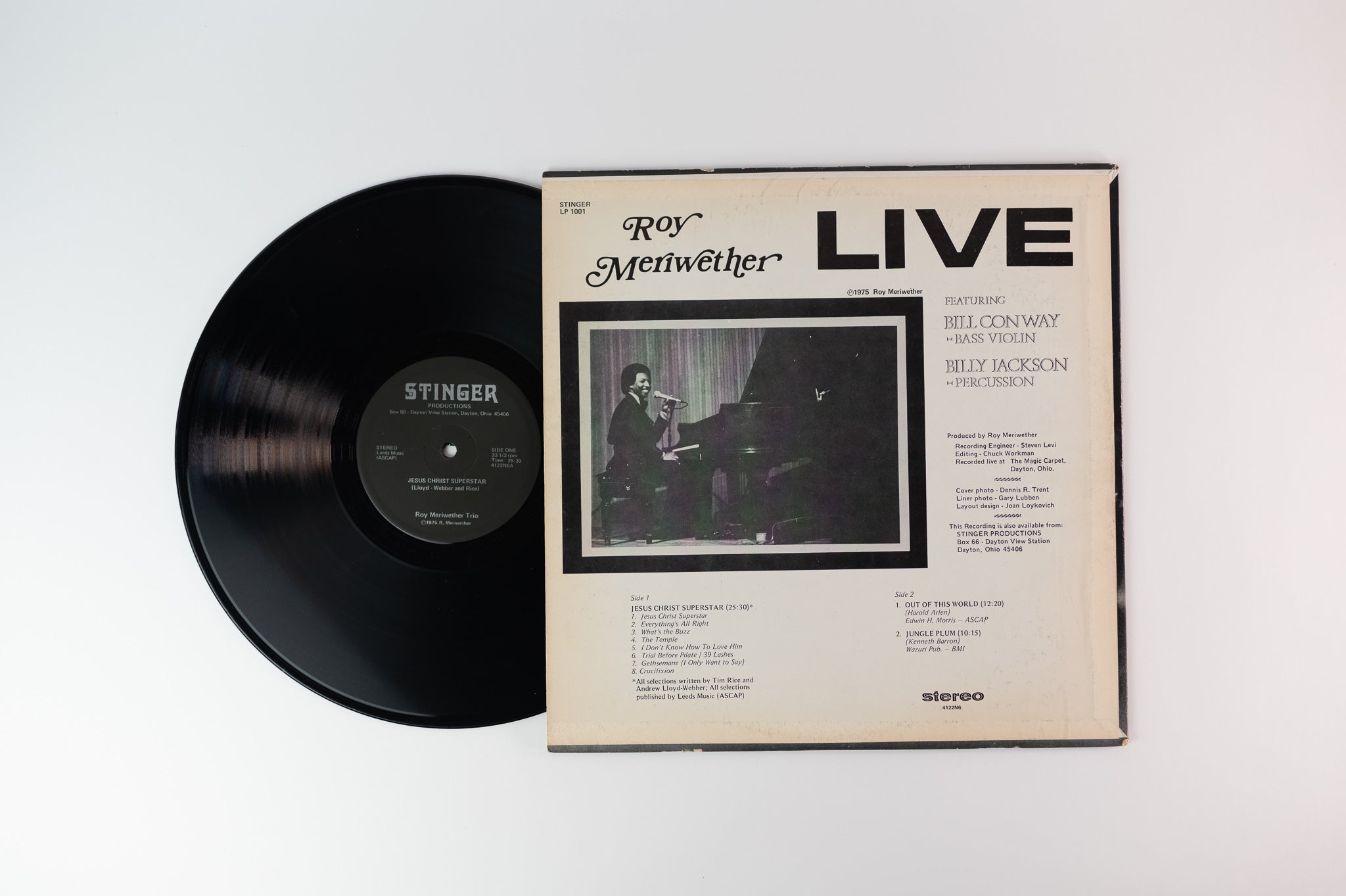 The Roy Meriwether Trio - Live on Stinger
