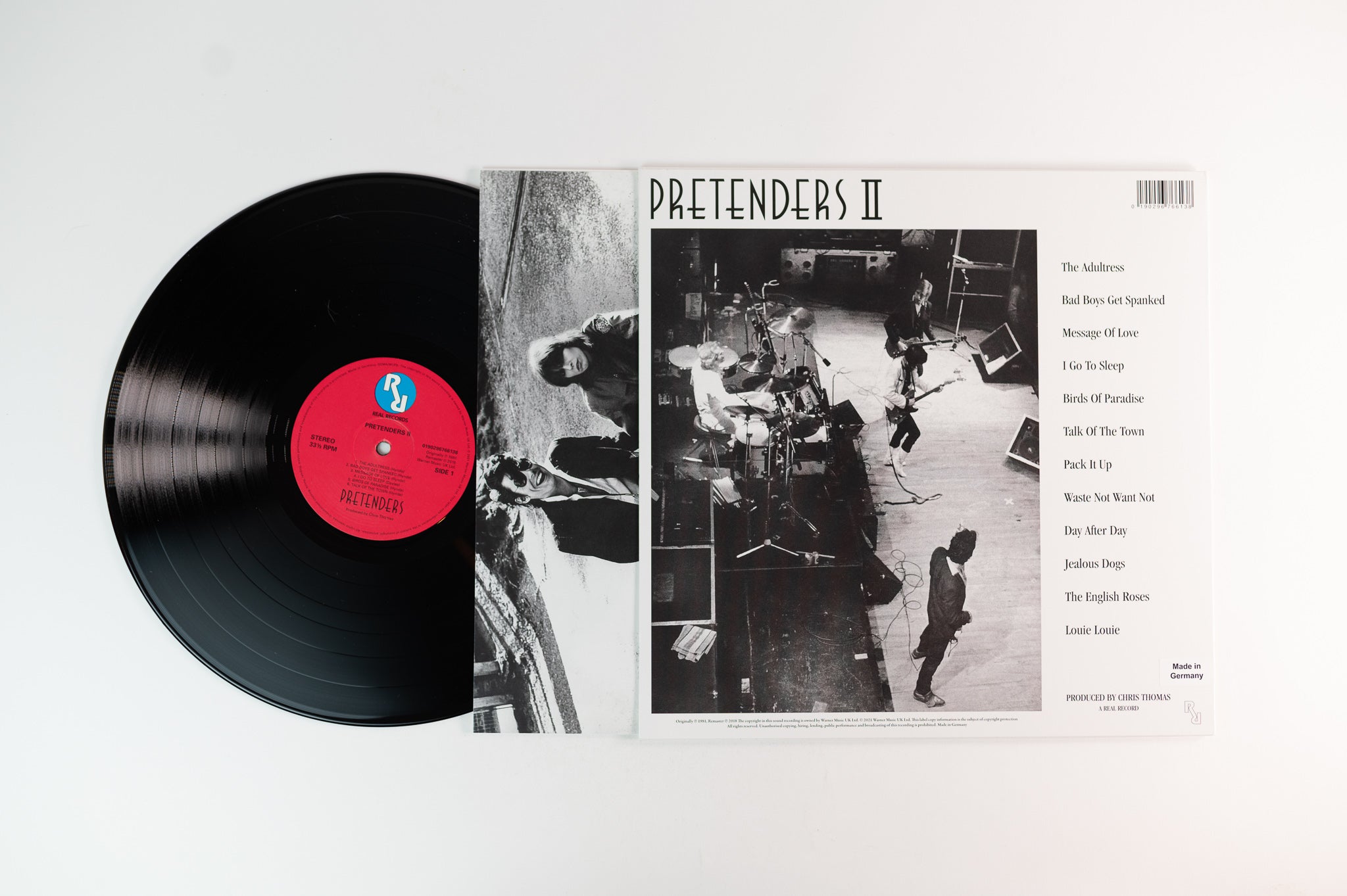The Pretenders - Pretenders II on Real Records 180 Gram Reissue