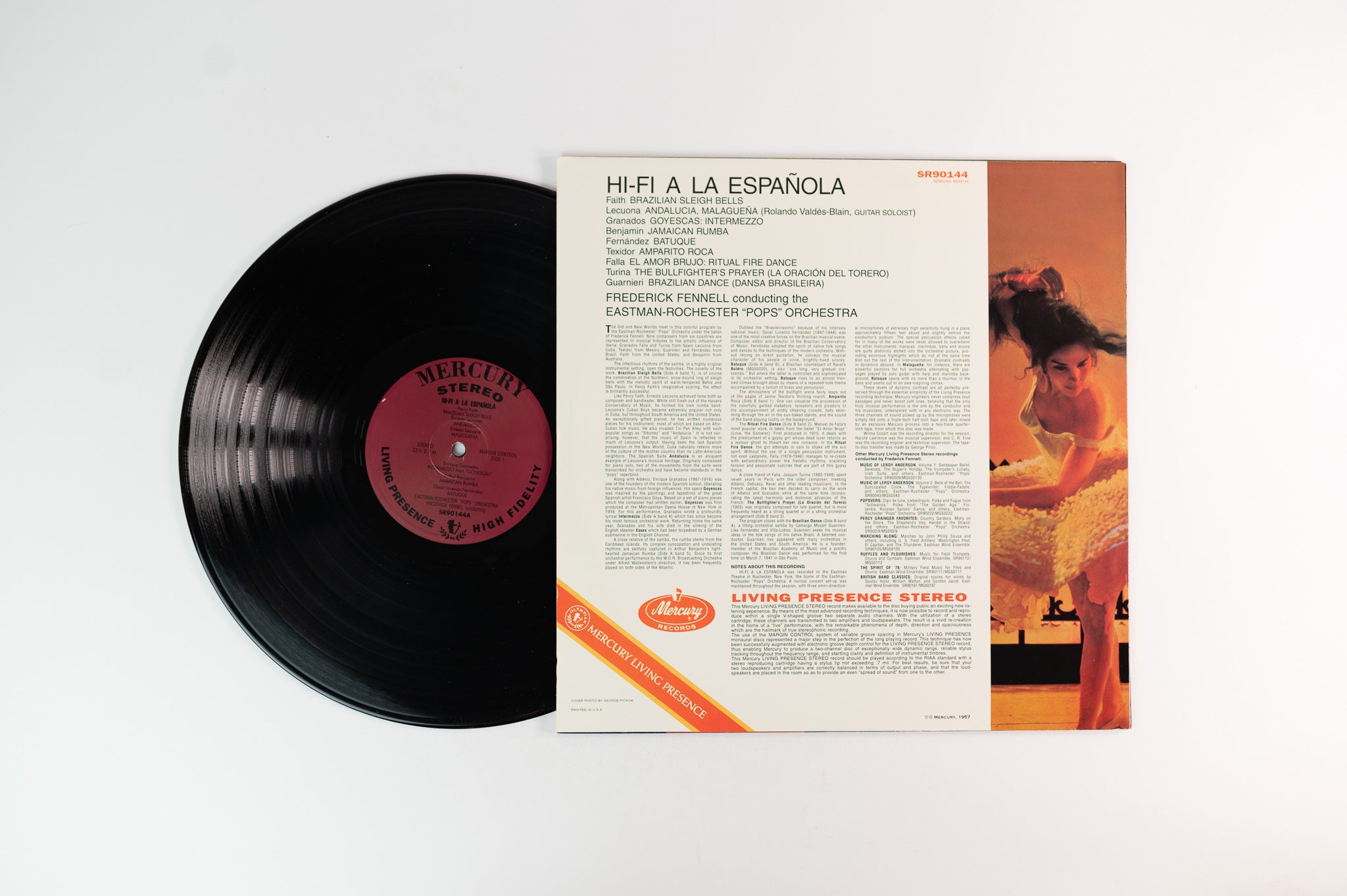 Frederick Fennell Eastman Pops - Hi-Fi A La Espaňola on Mercury 180 Gram Reissue