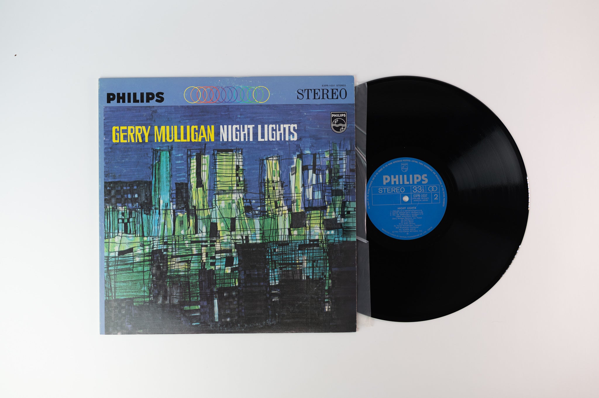 Gerry Mulligan - Night Lights on Philips Japanese Pressing 1983 Reissue