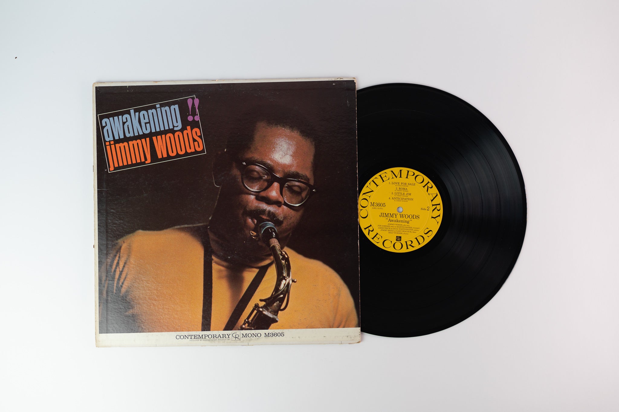 Jimmy Woods - Awakening!! on Contemporary Mono Deep Groove