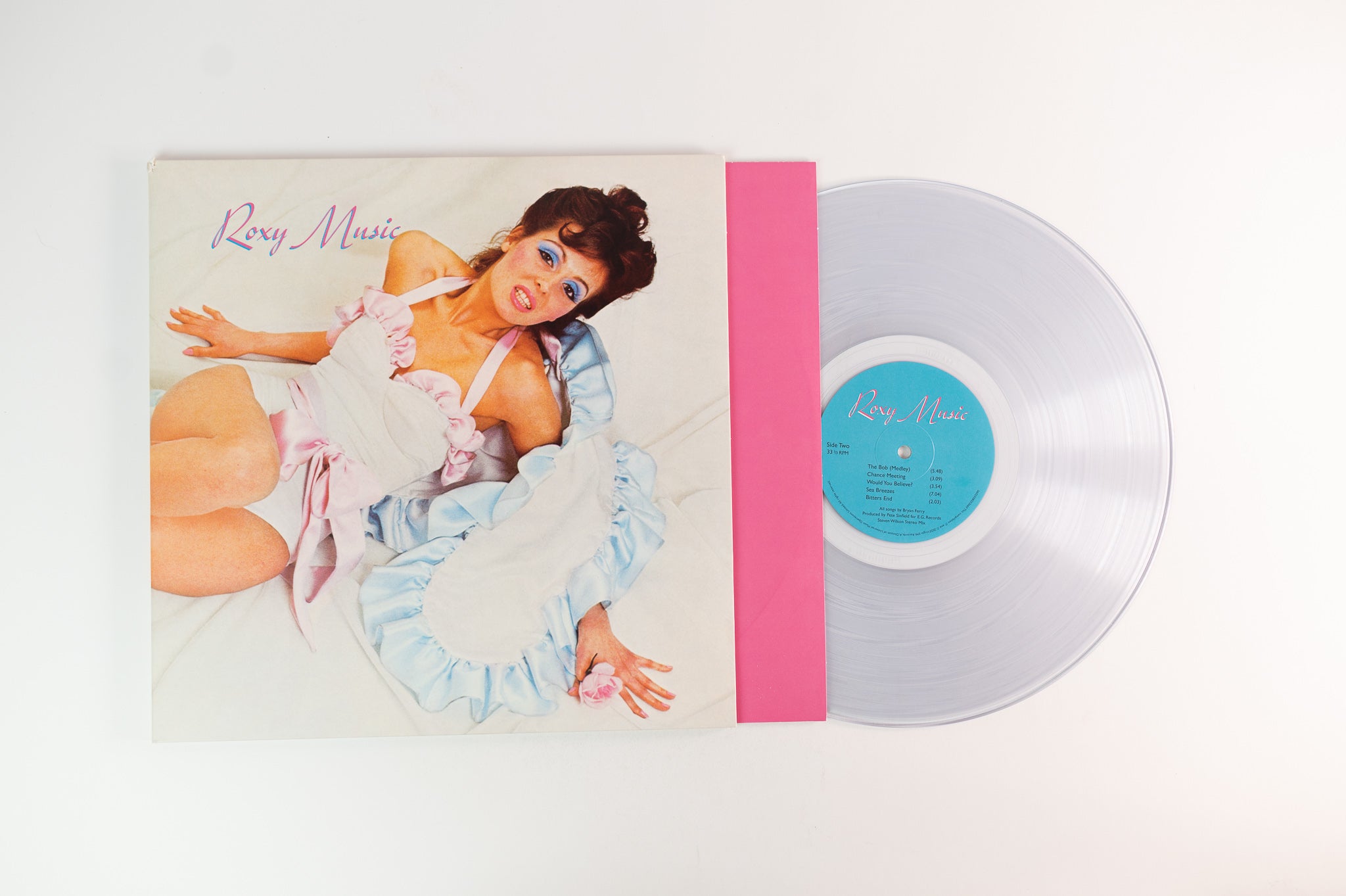 Roxy Music - Roxy Music on Virgin EMI Clear Vinyl Reissue