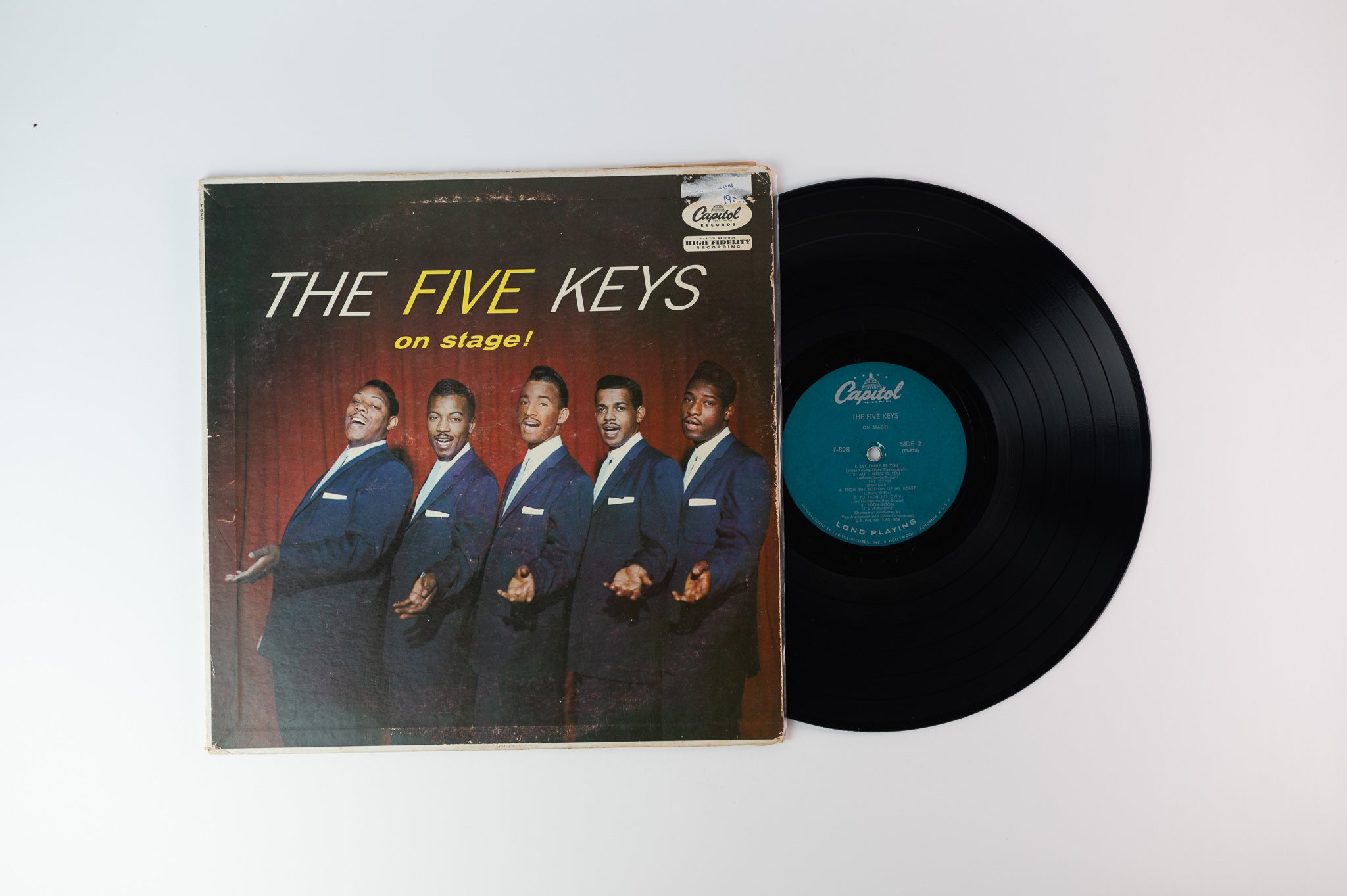 The Five Keys - On Stage on Capitol Uncensored Cover