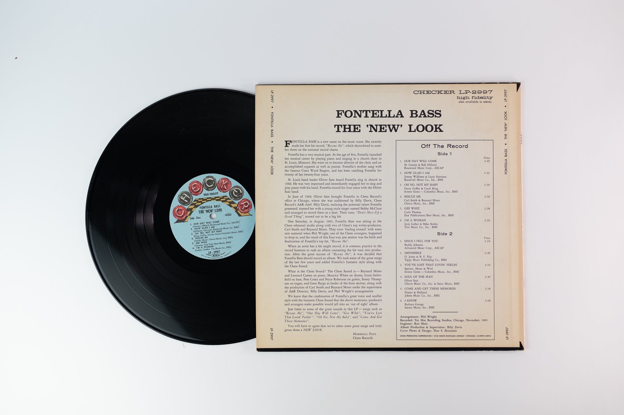 Fontella Bass - The 'New' Look on Checker Mono